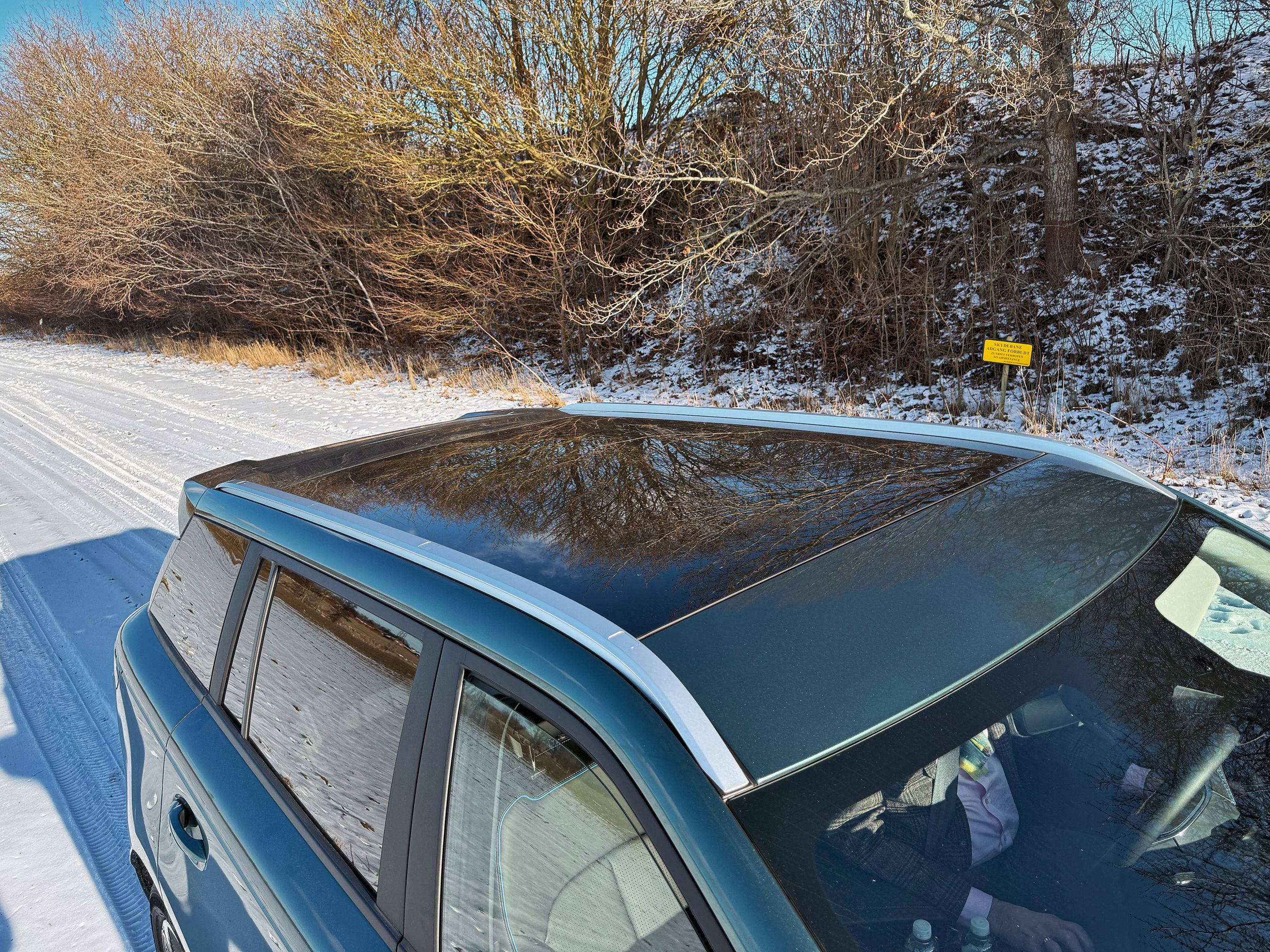 Glastag på en Jaecoo J5 EV