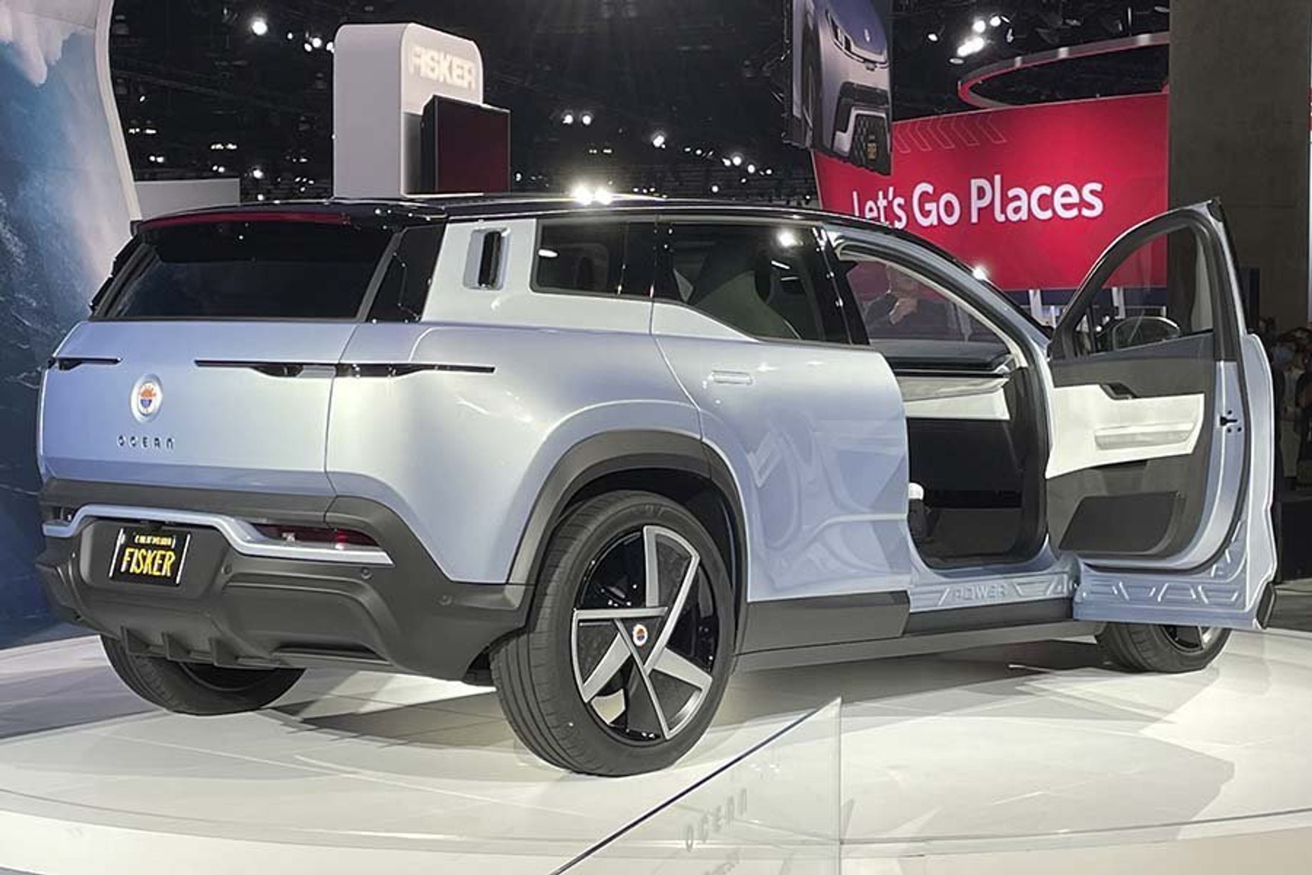 California-mode på Fisker Ocean