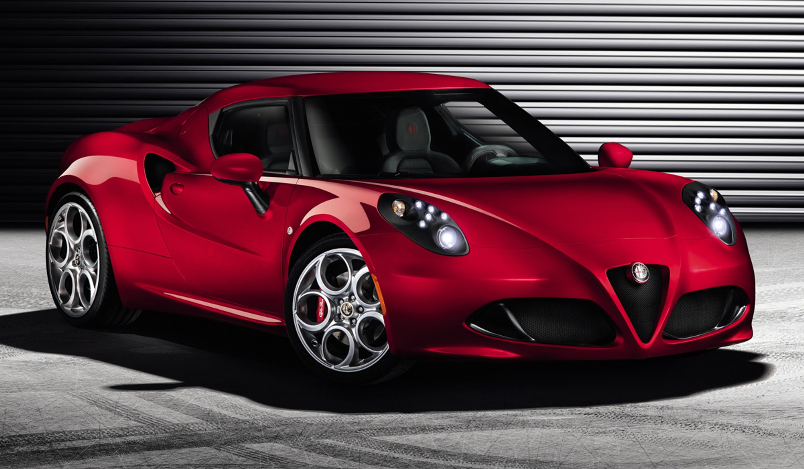 Alfa Romeo 4C i produktionsudgaven.