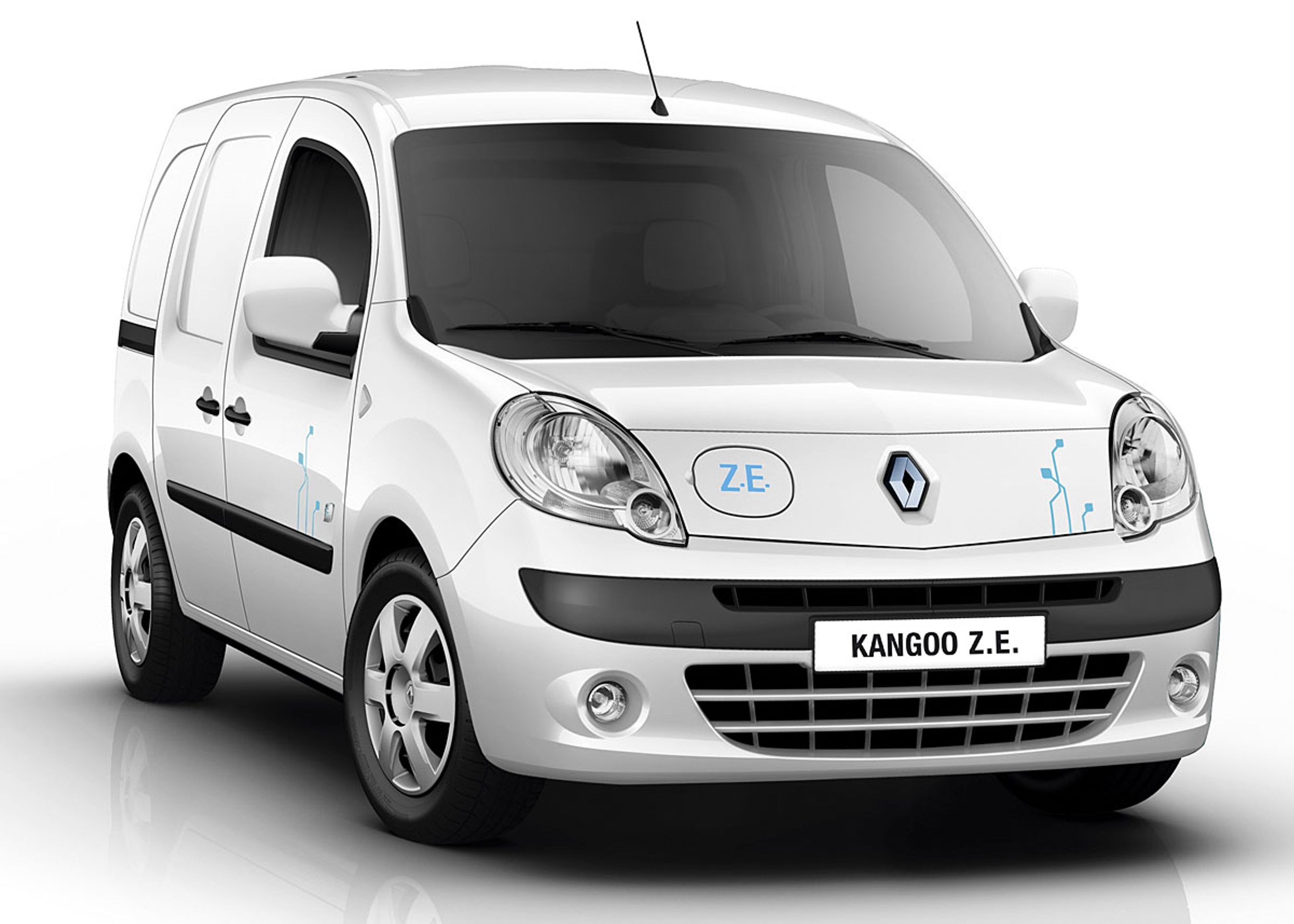 Renault Kangoo Z.E. kommer til Danmark til januar. Post Danmark har for tiden et eksemplar til afprøvning. 