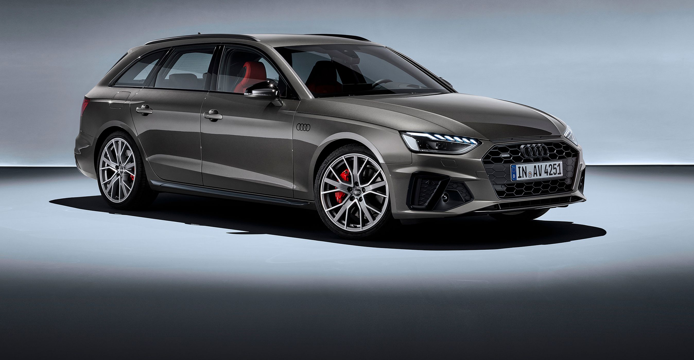 Audi A4 Avant i den fornyede 2019-udgave.