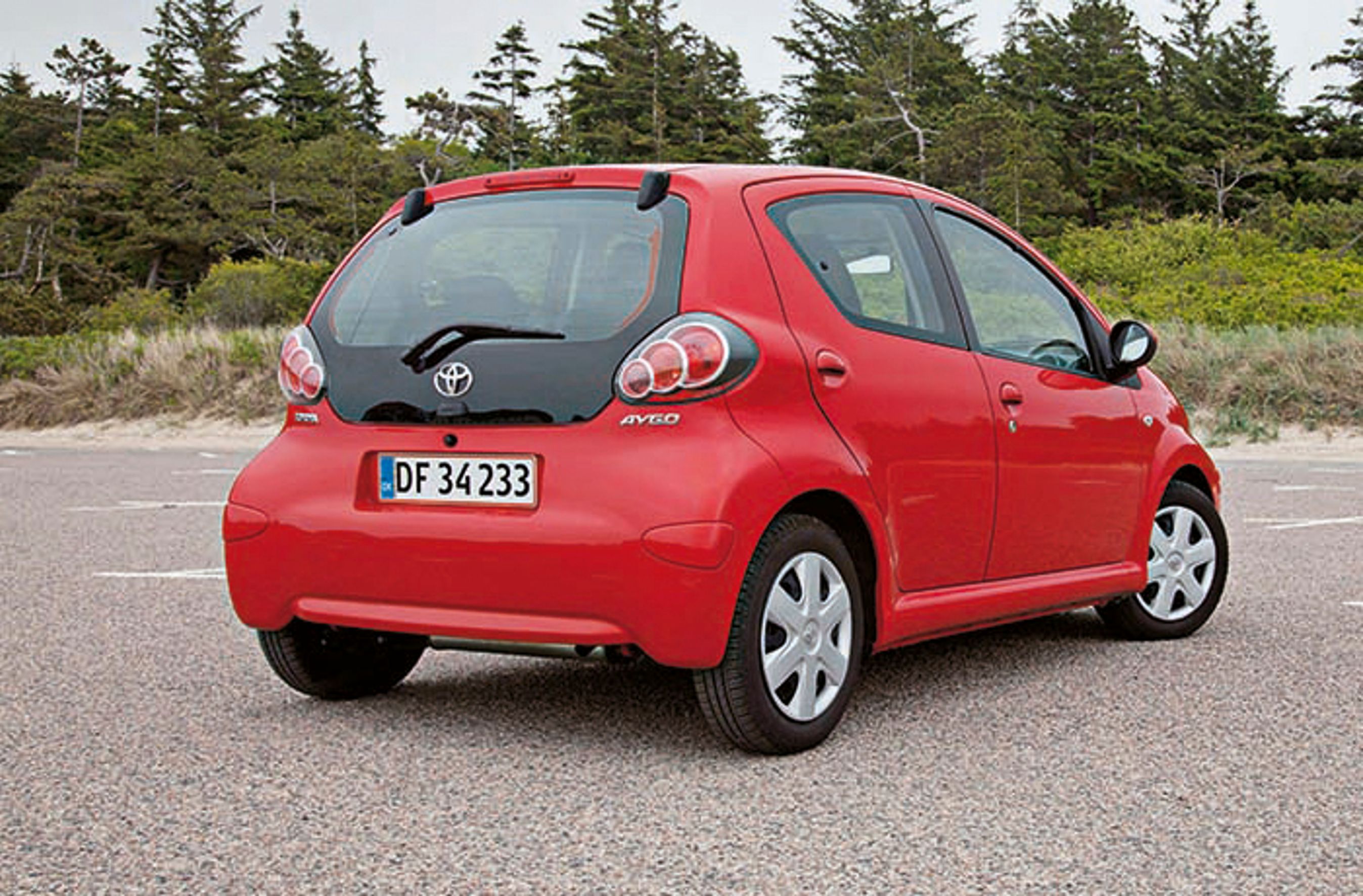 Toyota Aygo bagfra