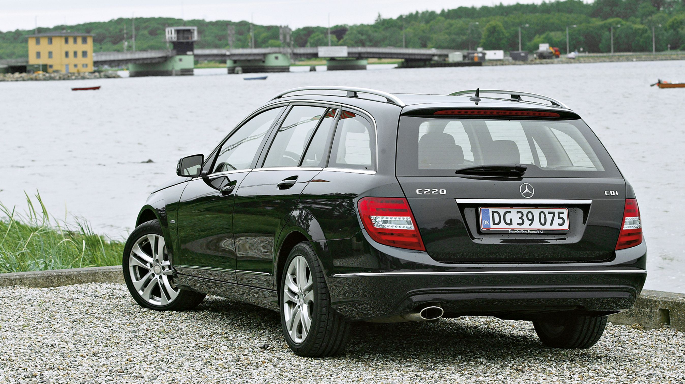 Mercedes-Benz C-klasse bagfra