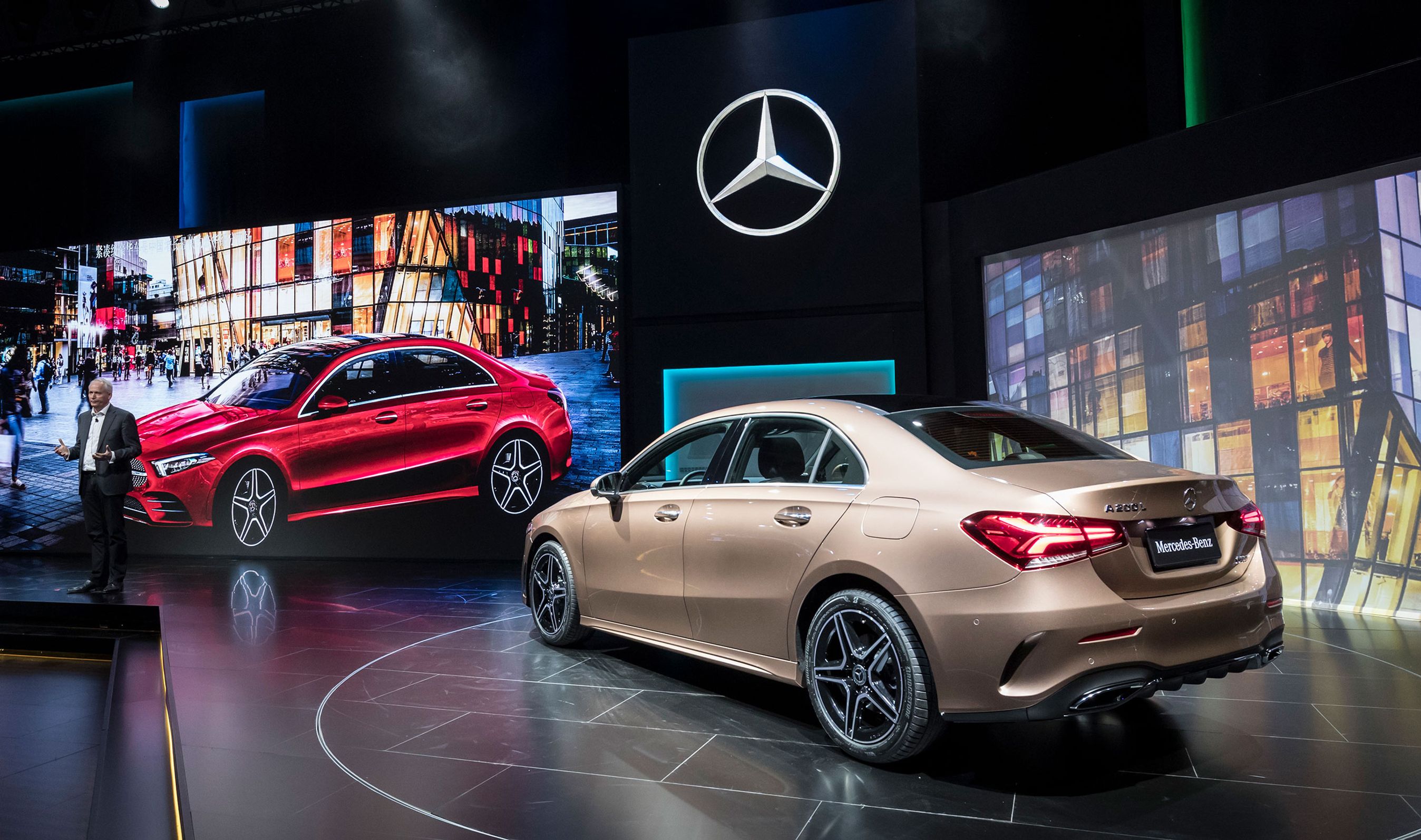 A-klasse premiere i Beijing