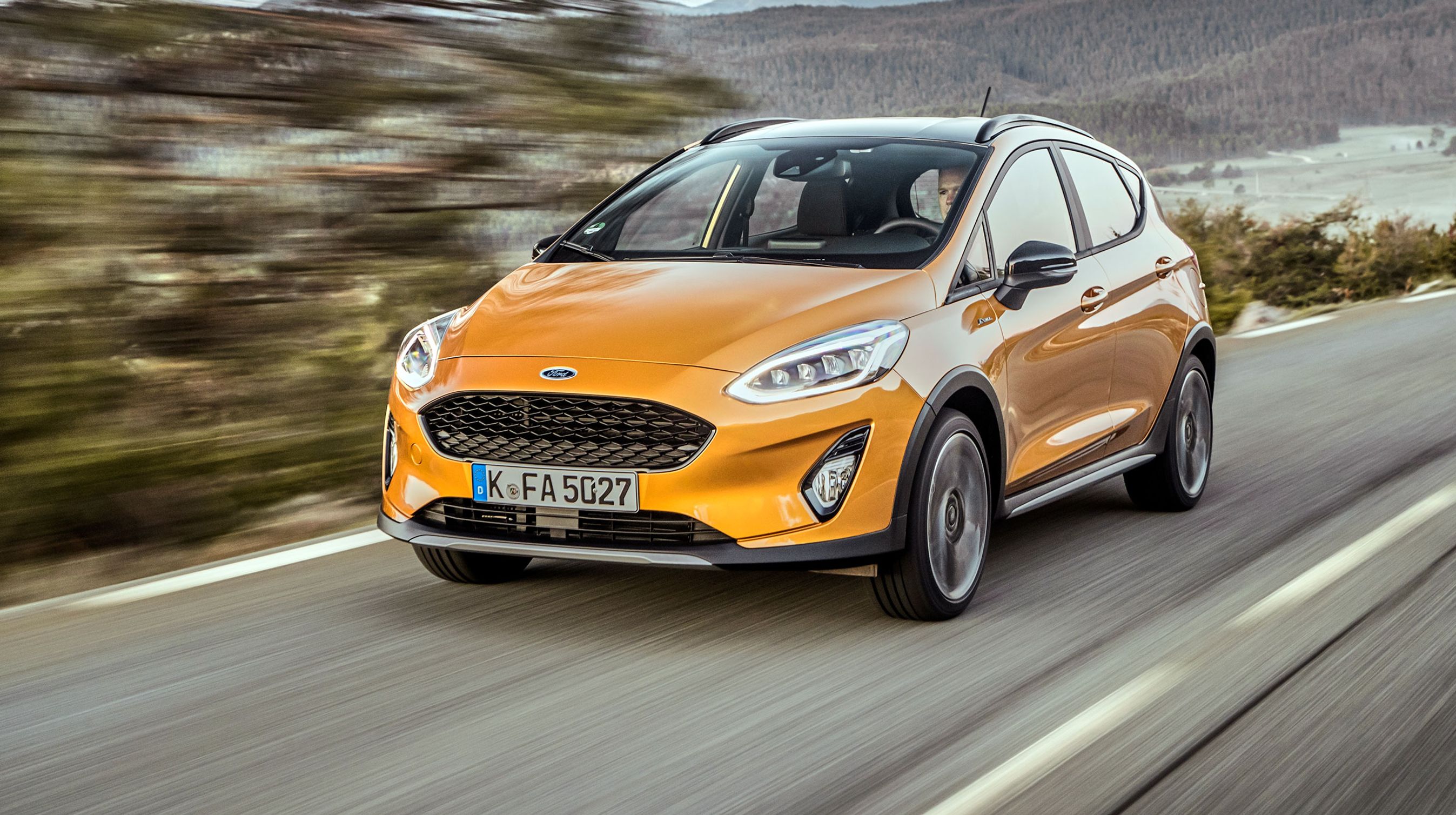 Ford Fiesta Active forfra