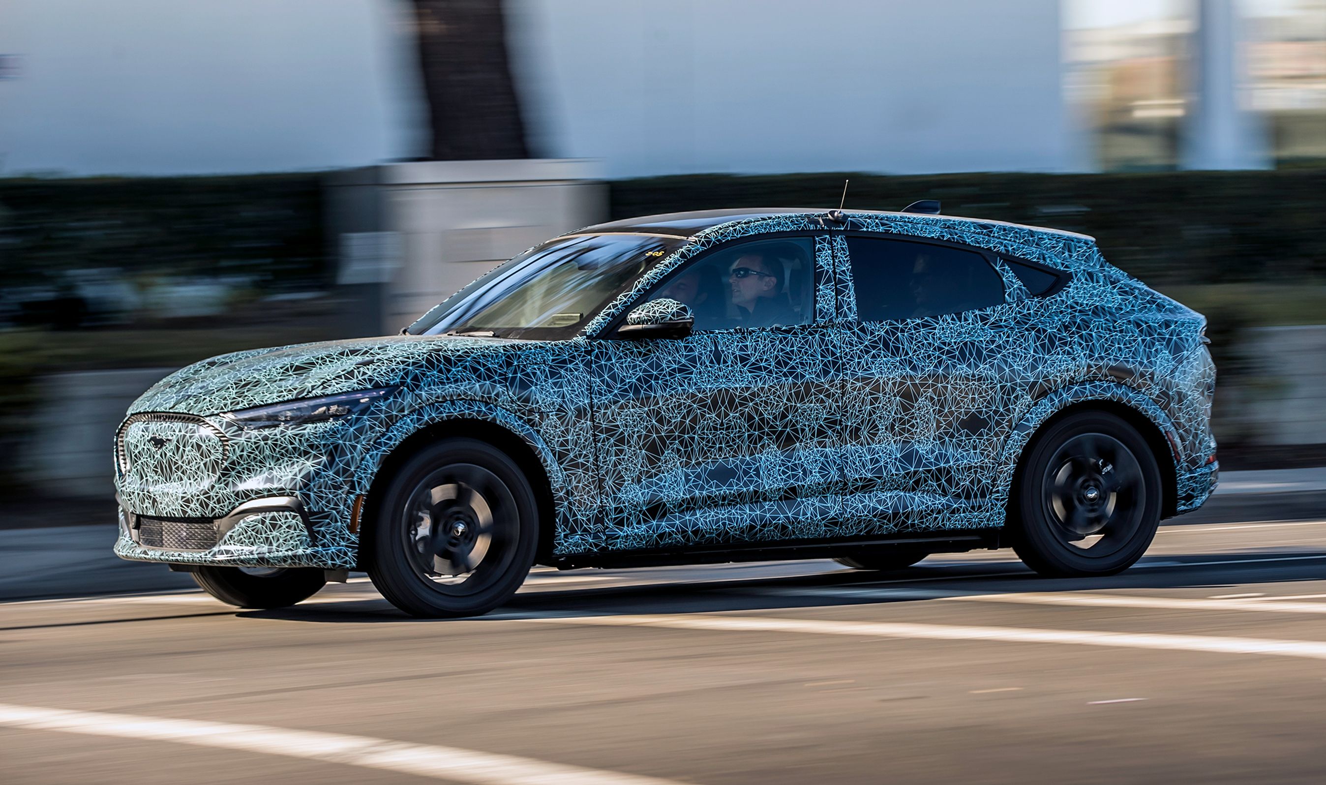 Motor har allerede kørt en mindre tur i den nye Mustang Mach-E.