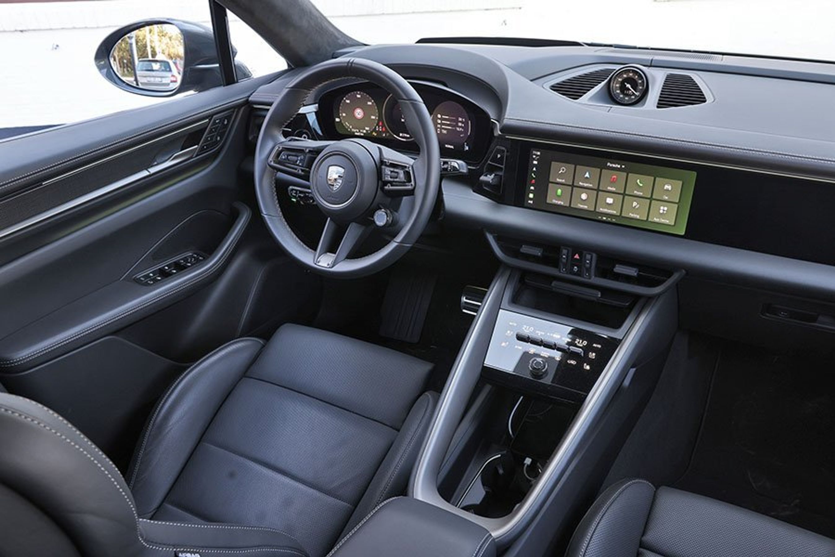 Kabinen i en Porsche Macan