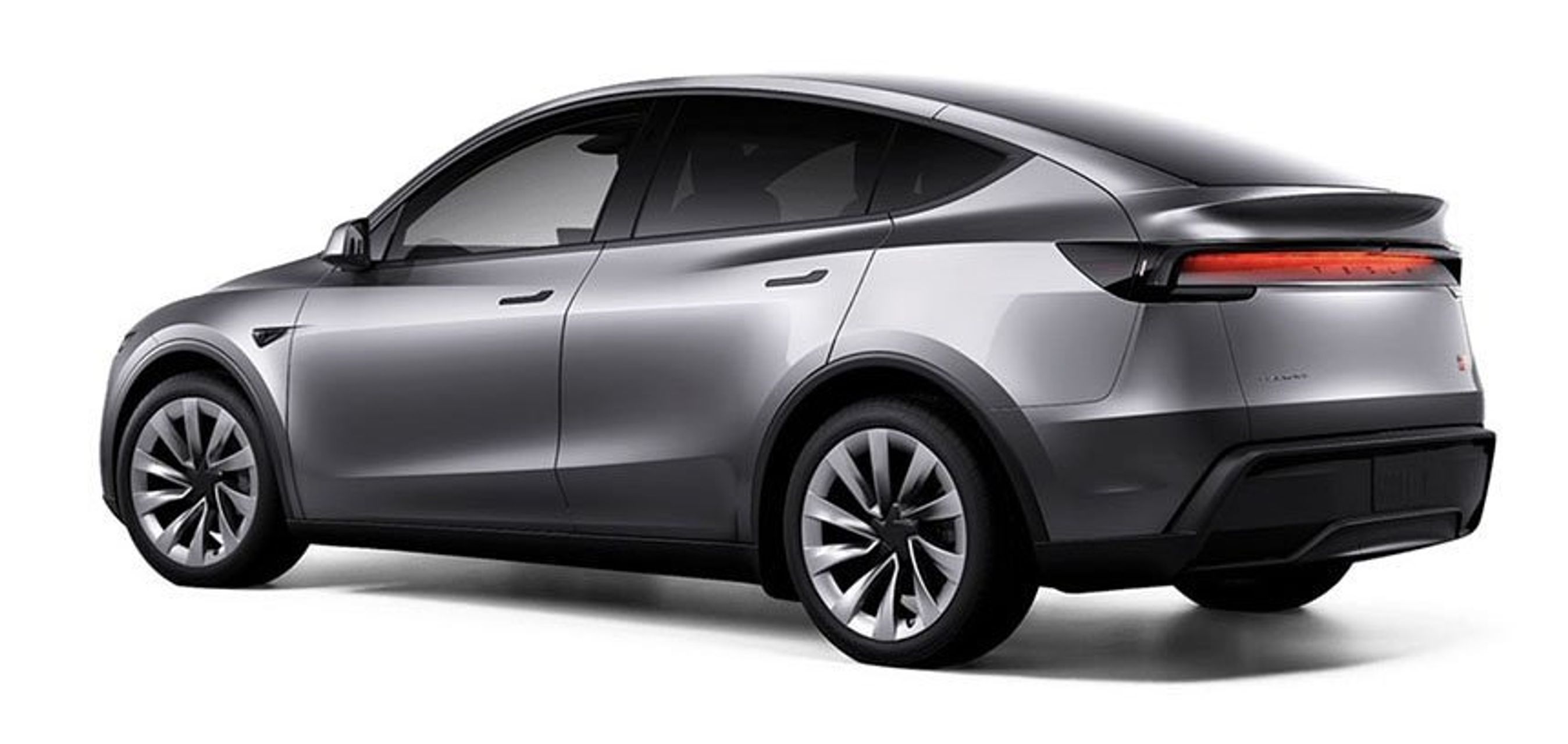 Sølvfarvet Telsa Y bagfra.