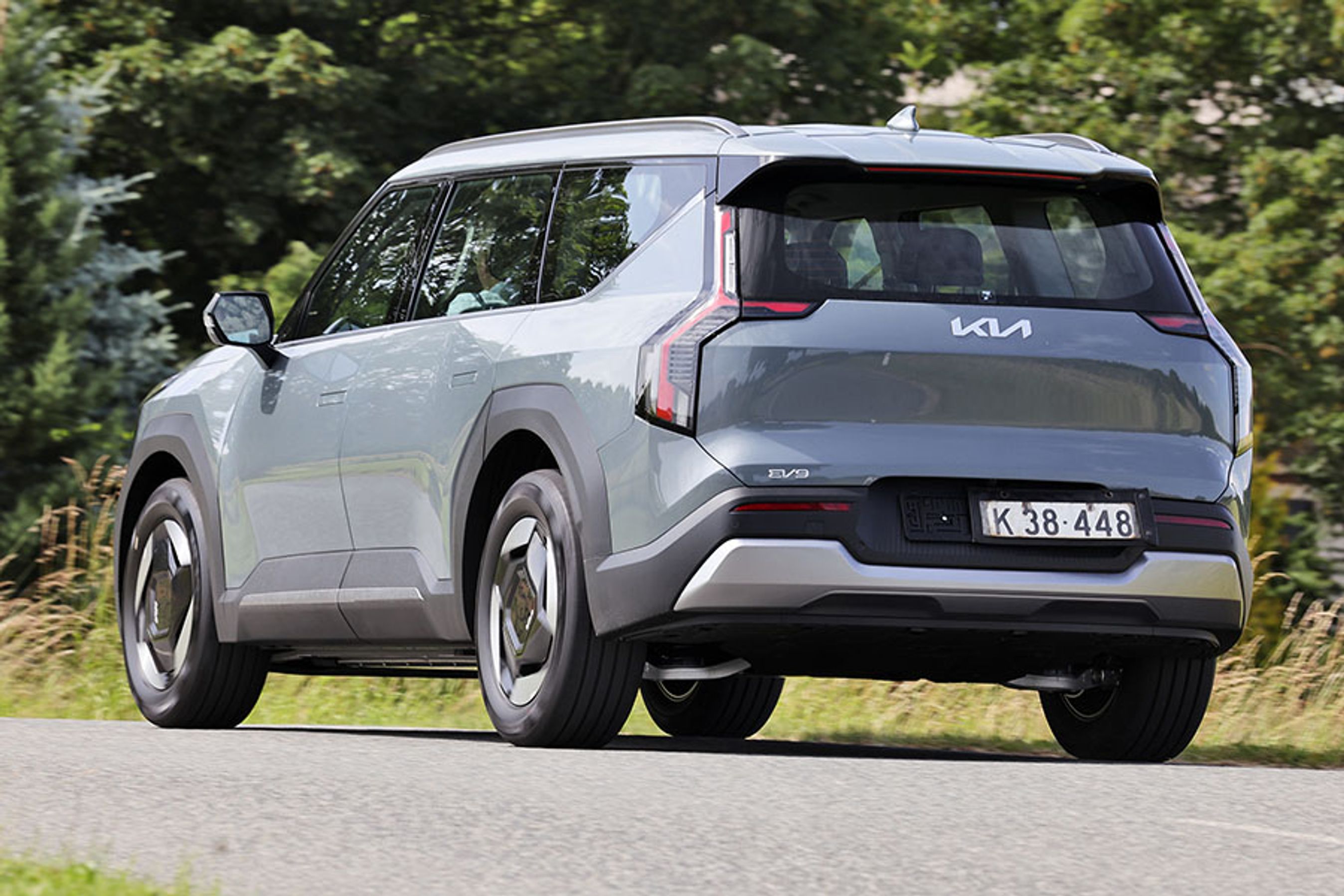 Kia EV9 set bagfra