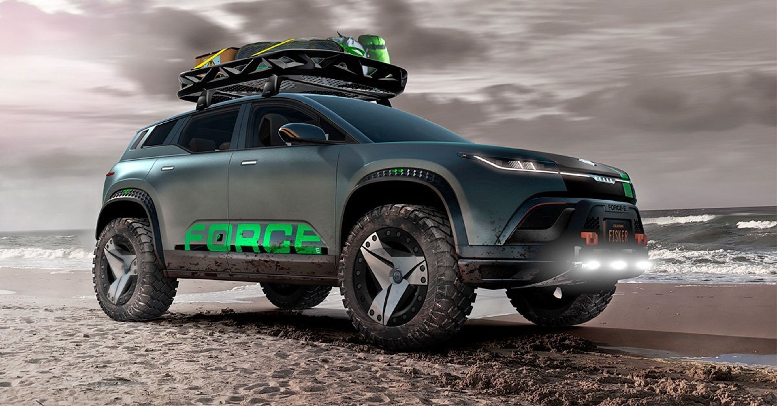 Ocean Force E forfra.