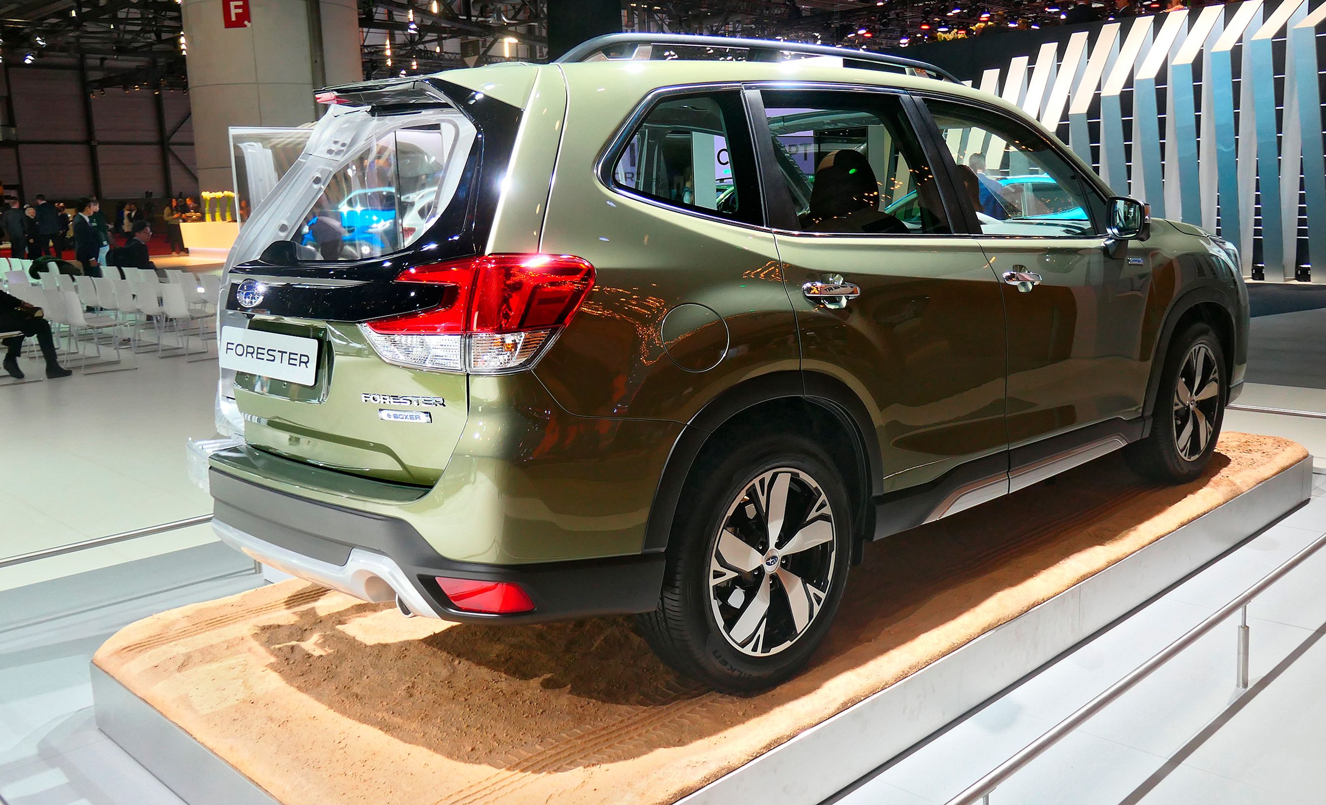 Subaru Forester ved europapremieren i Genève.