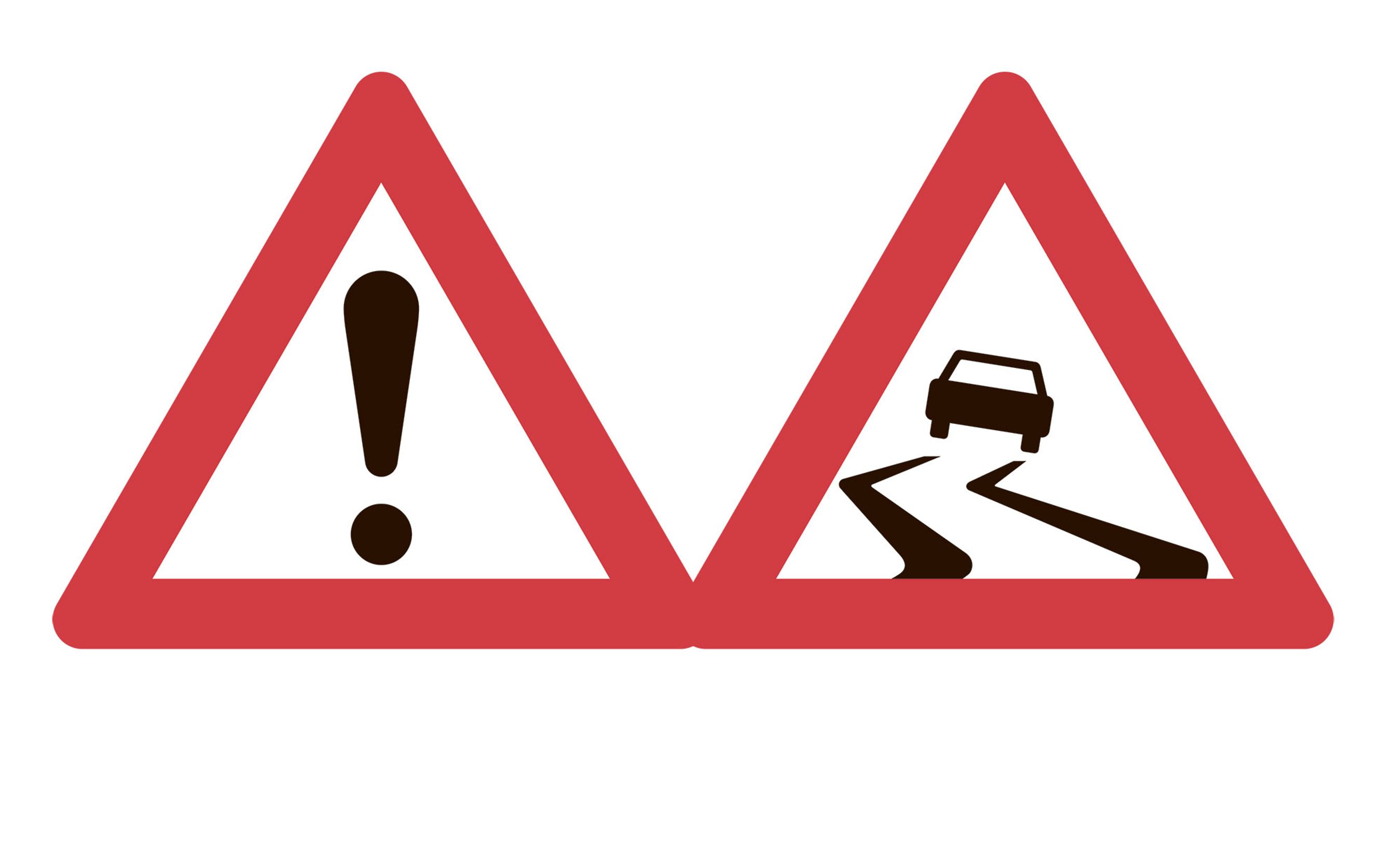 Det går sjældnere helt galt i trafikken for tiden.