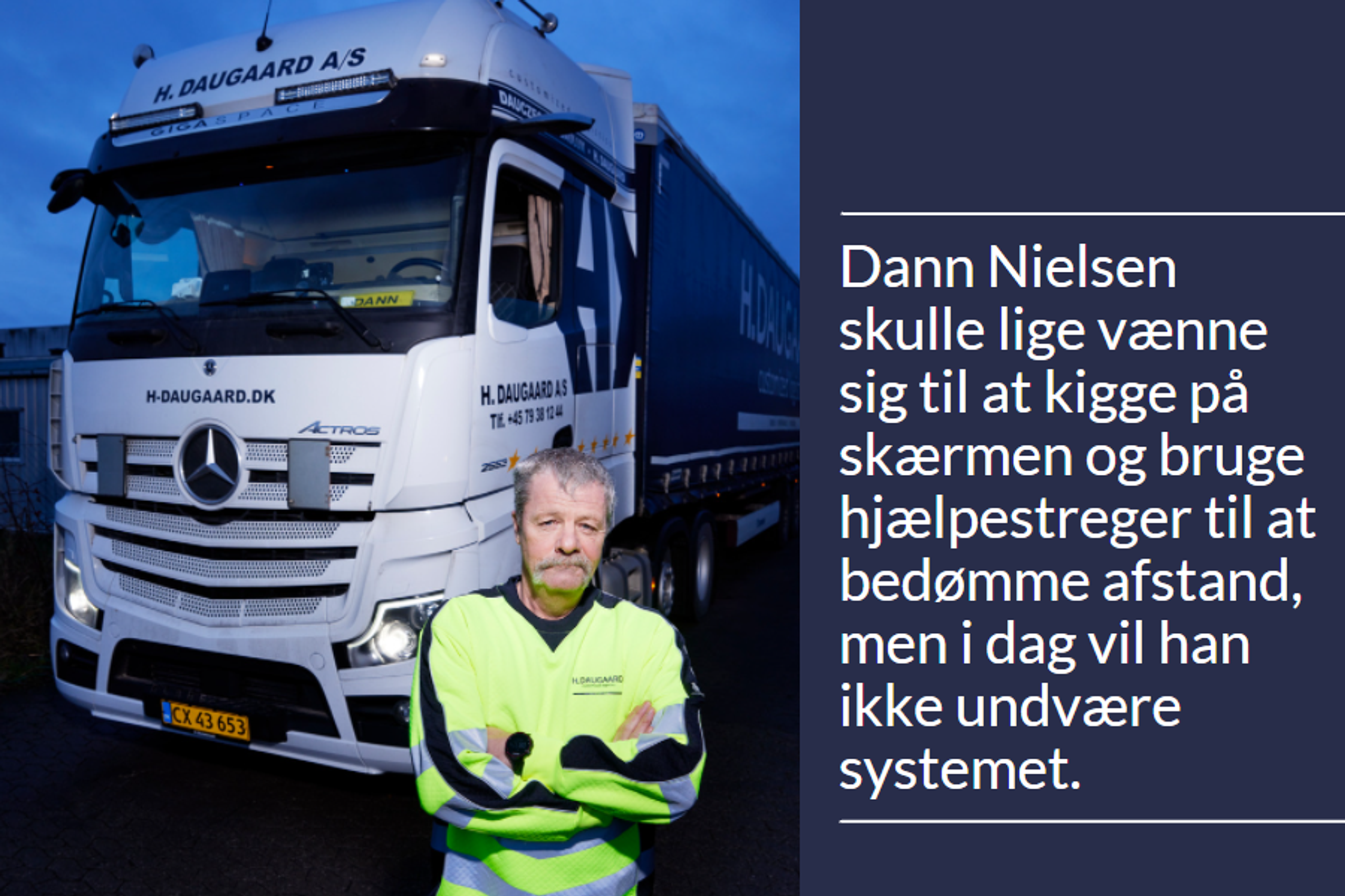 Billede af chaufføren i artiklen