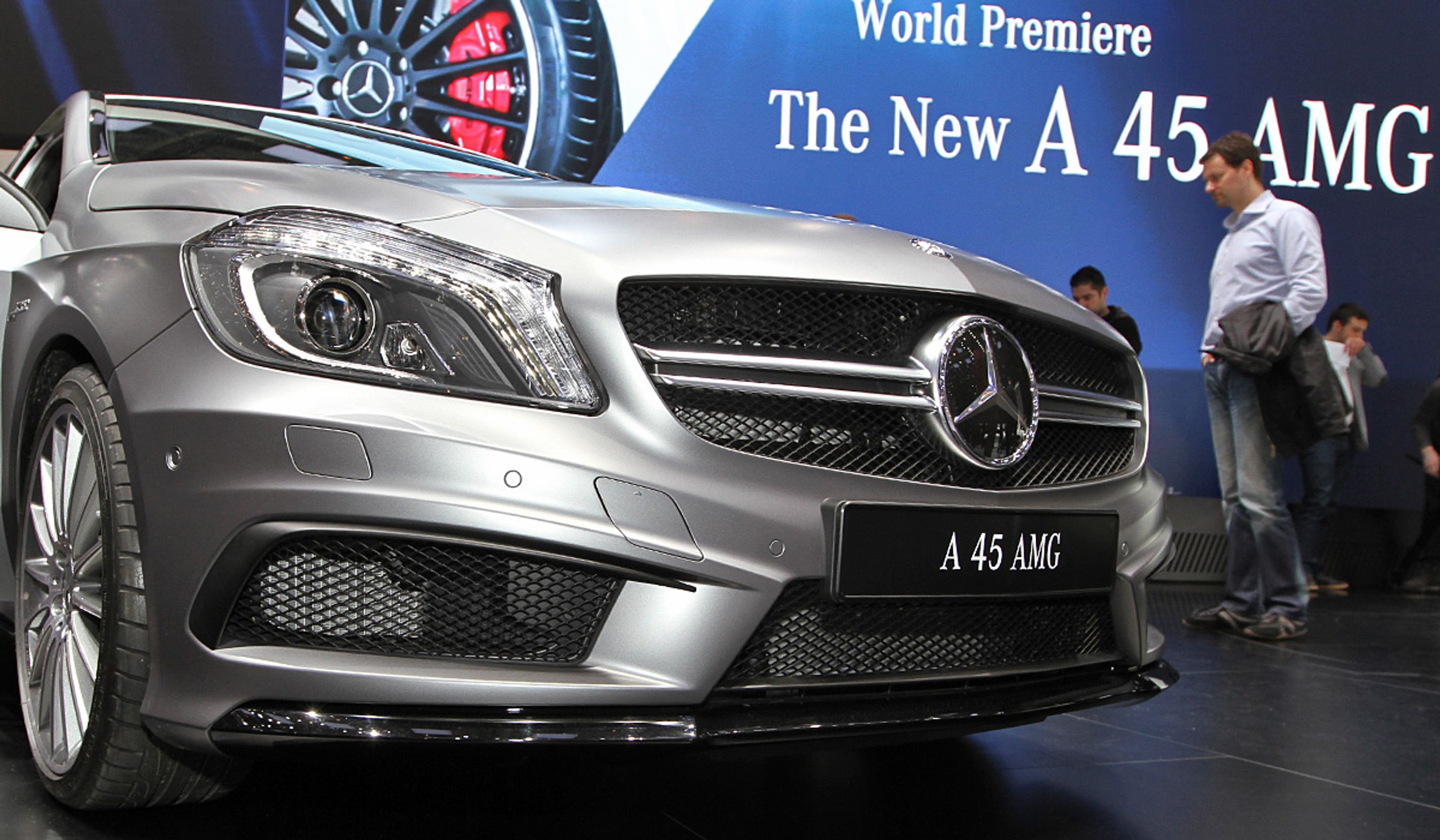 Mercedes-Benz A-klasse i AMG-version.