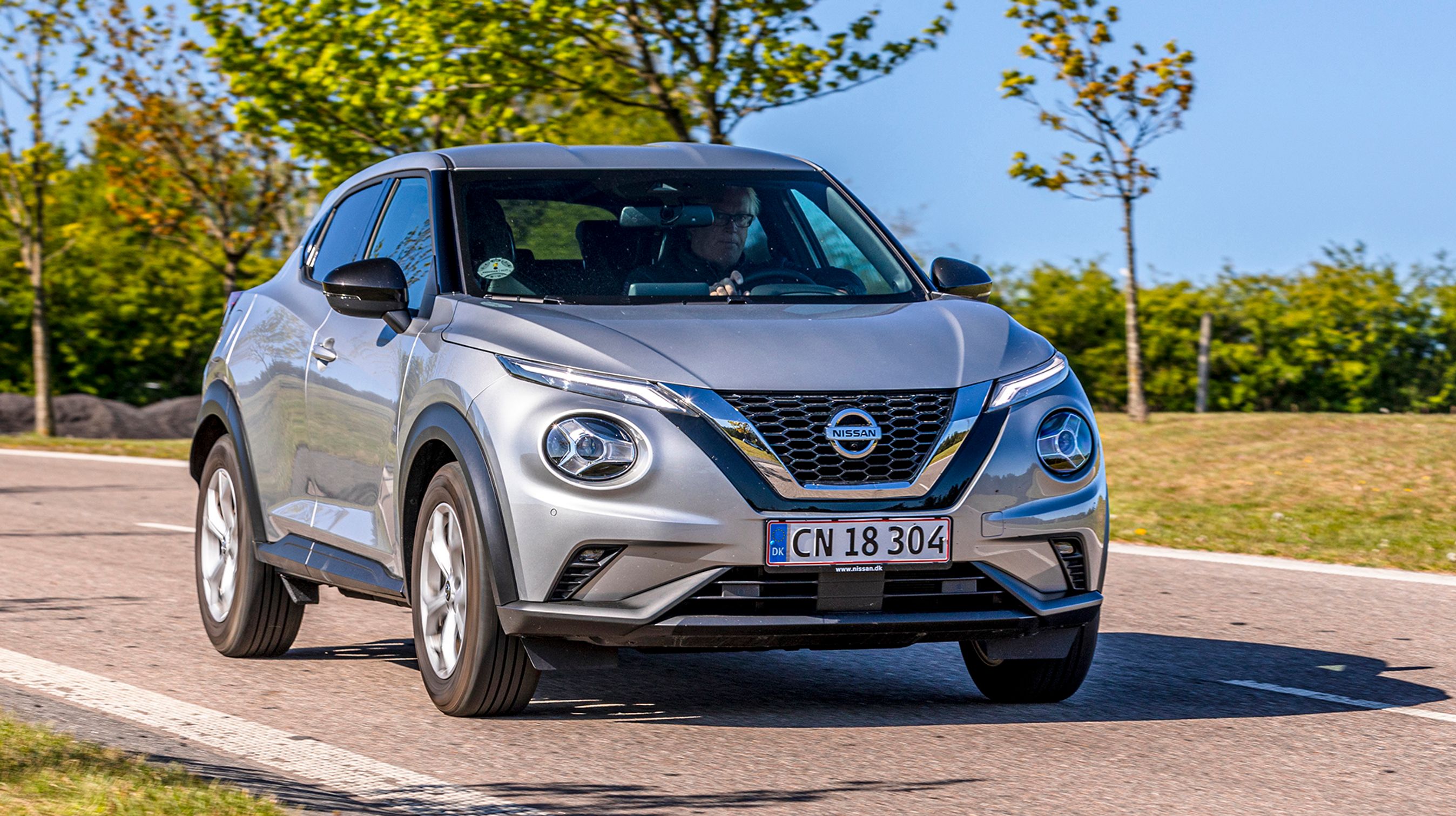 Nissan juke set forfra