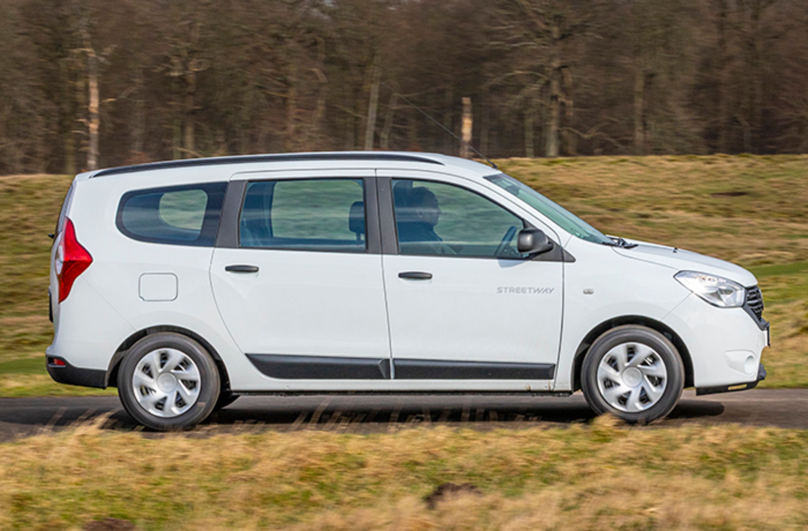 Udsynet fra førersædet er ganske godt.