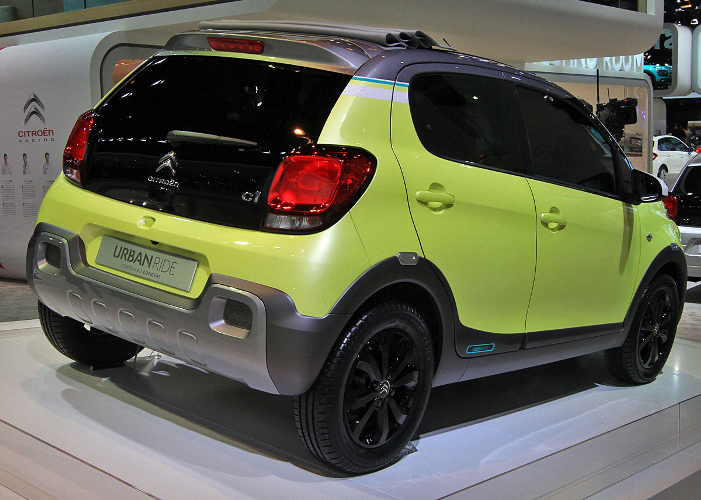 De besøgende på Paris-udstillingen kan stemme på, om de ville købe en C1 Urban Ride, hvis den kom i produktion. Foto: Torben Arent, FDM