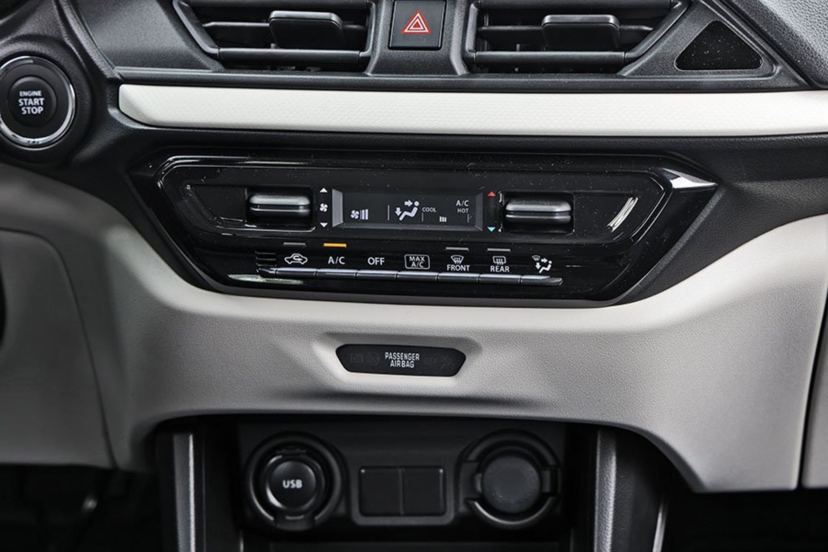 Knapper i en Suzuki Swift