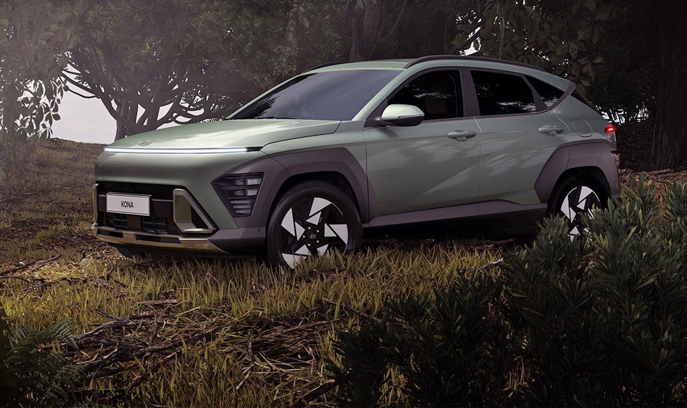 Hyundai Kona er næsten ikke til at kende i den nye, anden generation.