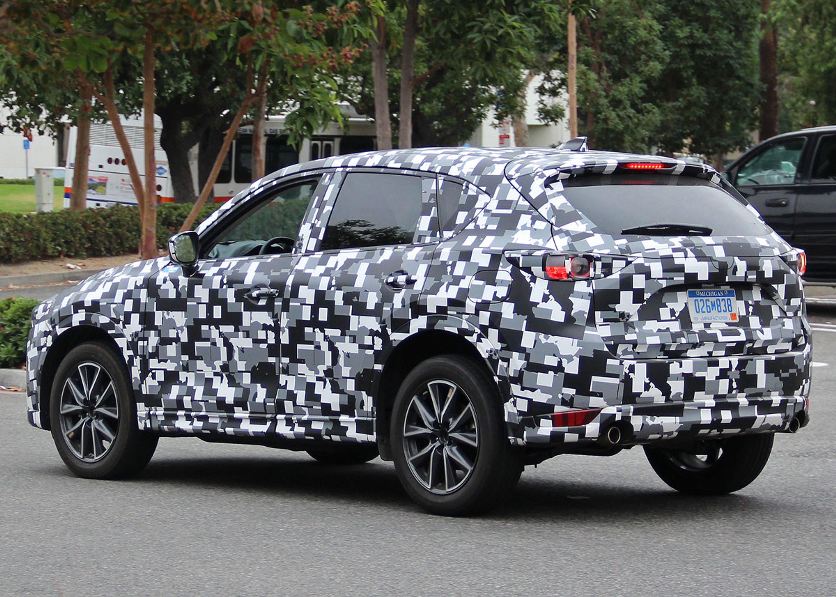 Den næste Mazda CX-5 bliver formentlig en smule mere rummelig end den nuværende. Foto:Lehmann