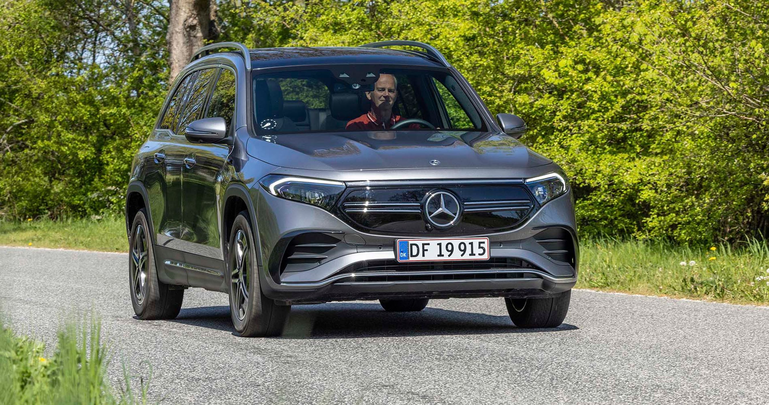 Mercedes-EQ EQB set forfra