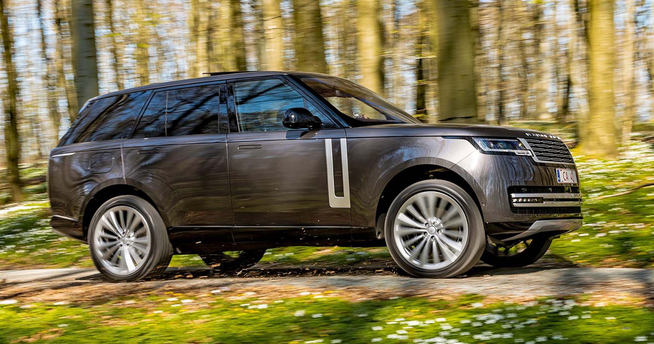 Range Rover set fra siden