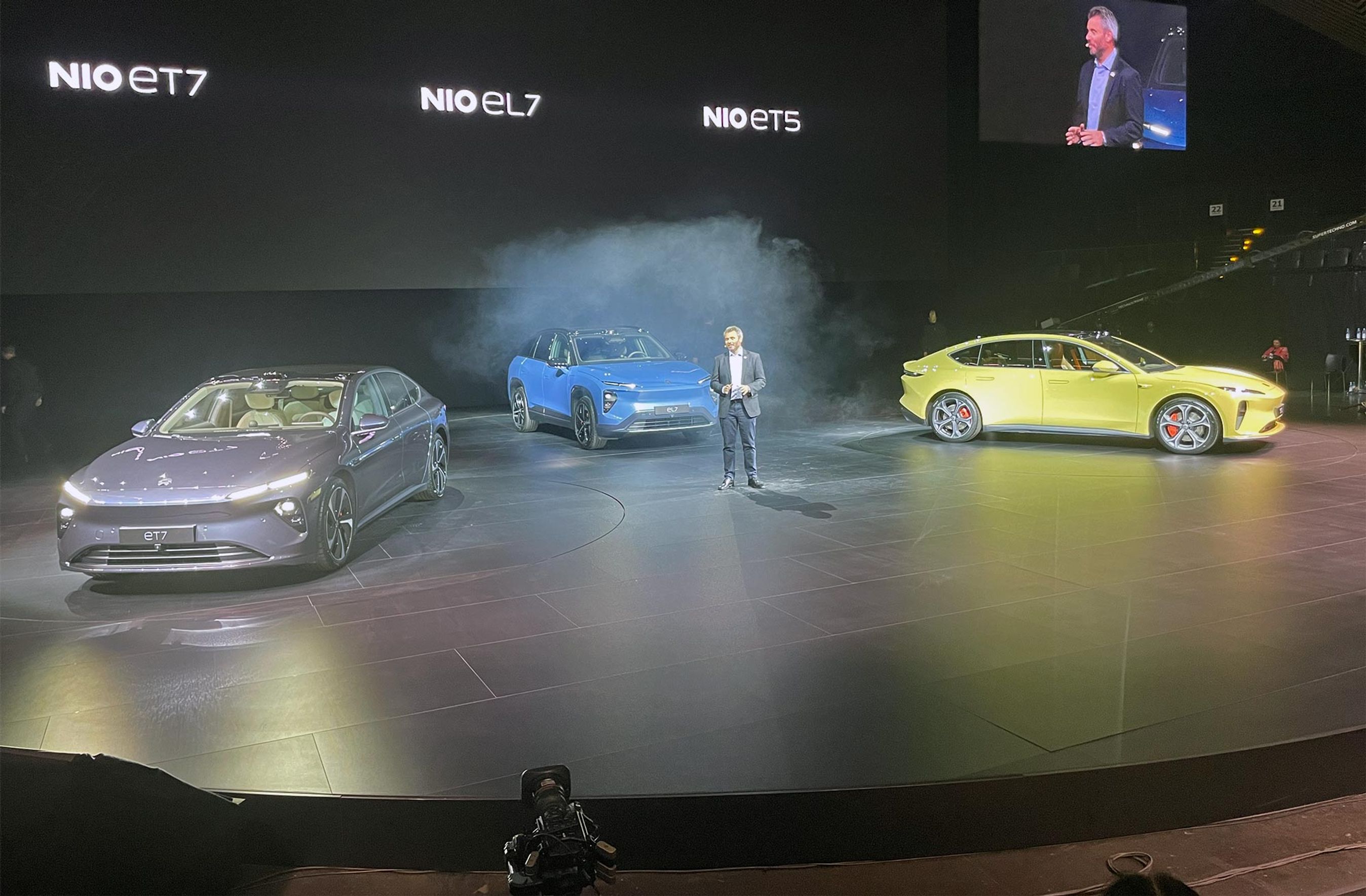 Nios europapremiere i Berlin.