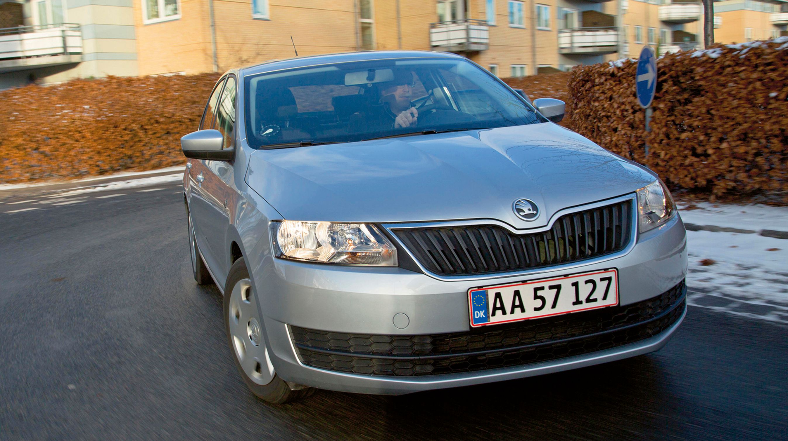 Skoda Rapid forfra