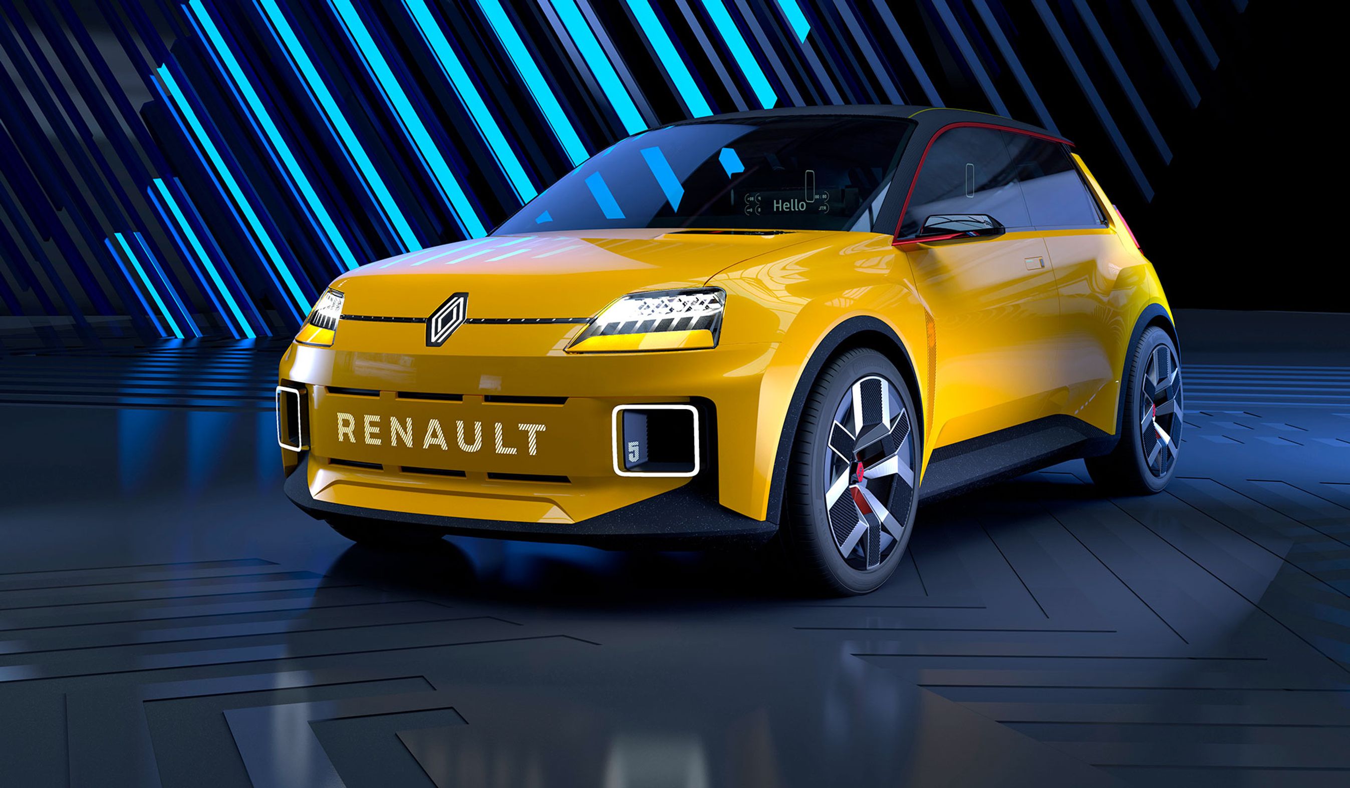 Renault 5 hedder denne elektriske nostalgi-bil, som bliver til virkelighed inden for fem år.