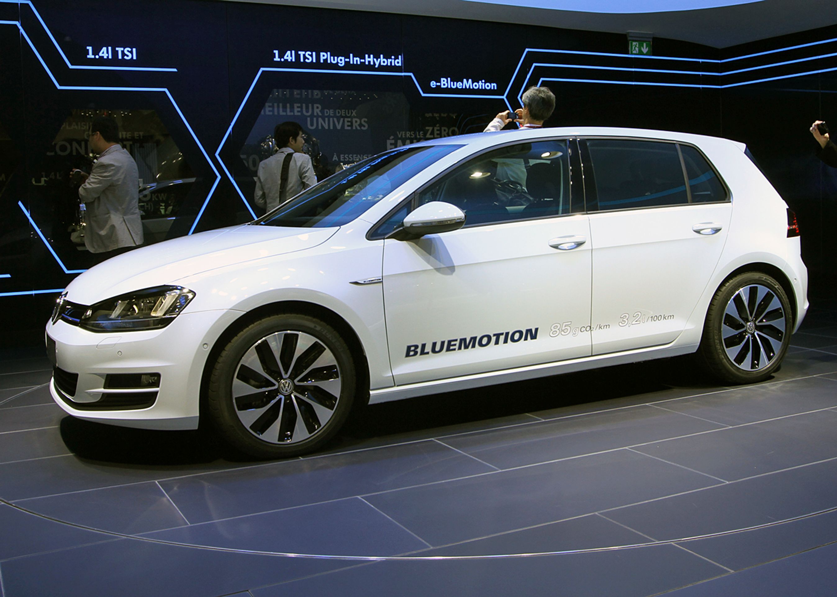 VW Golf Bluemotion er klar allerede i begyndelsen af næste år.