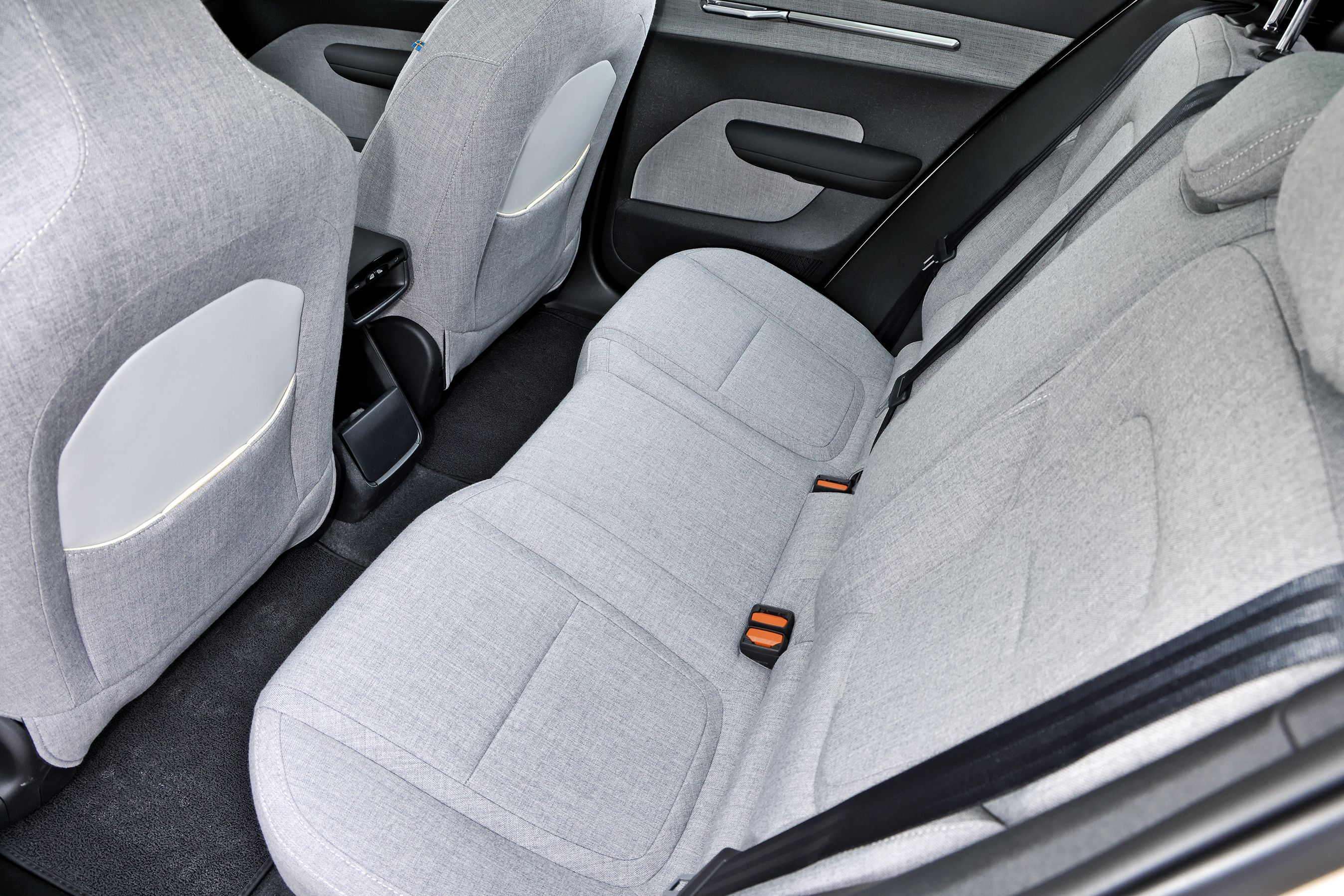 Bagsæde i en Volvo EX30