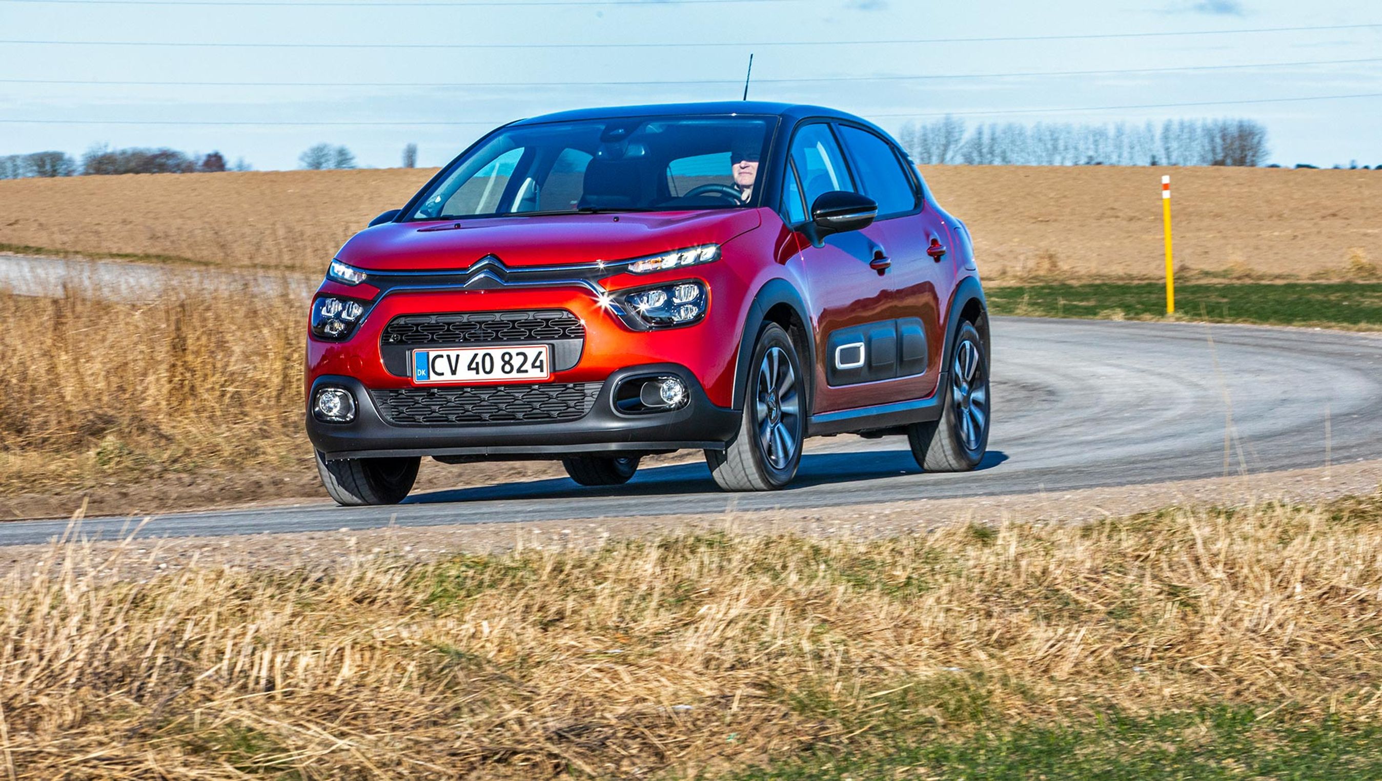 Citroën C3 fik en sikker førsteplads i februars bilsalg.