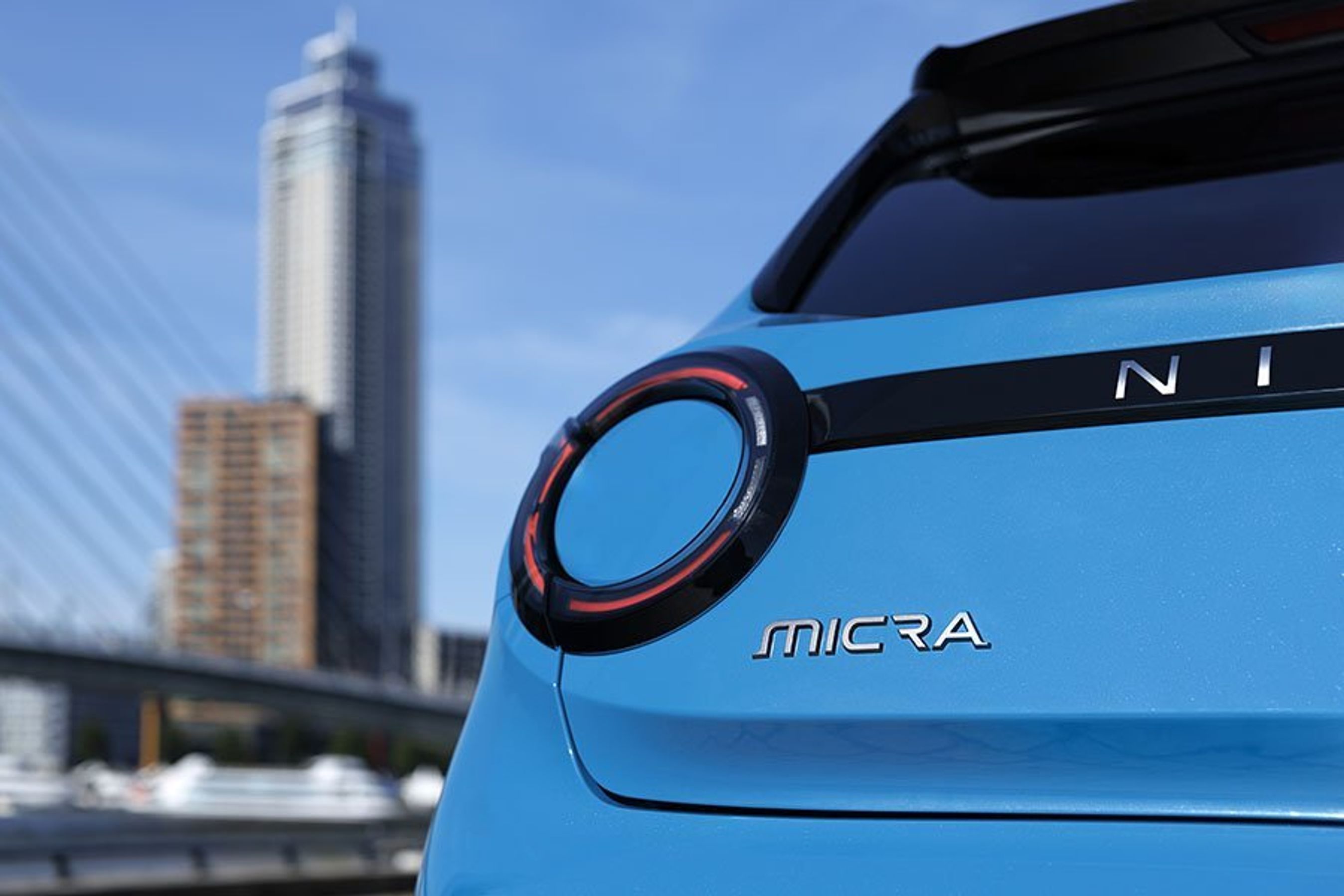 Baglygte på en Nissan Micra