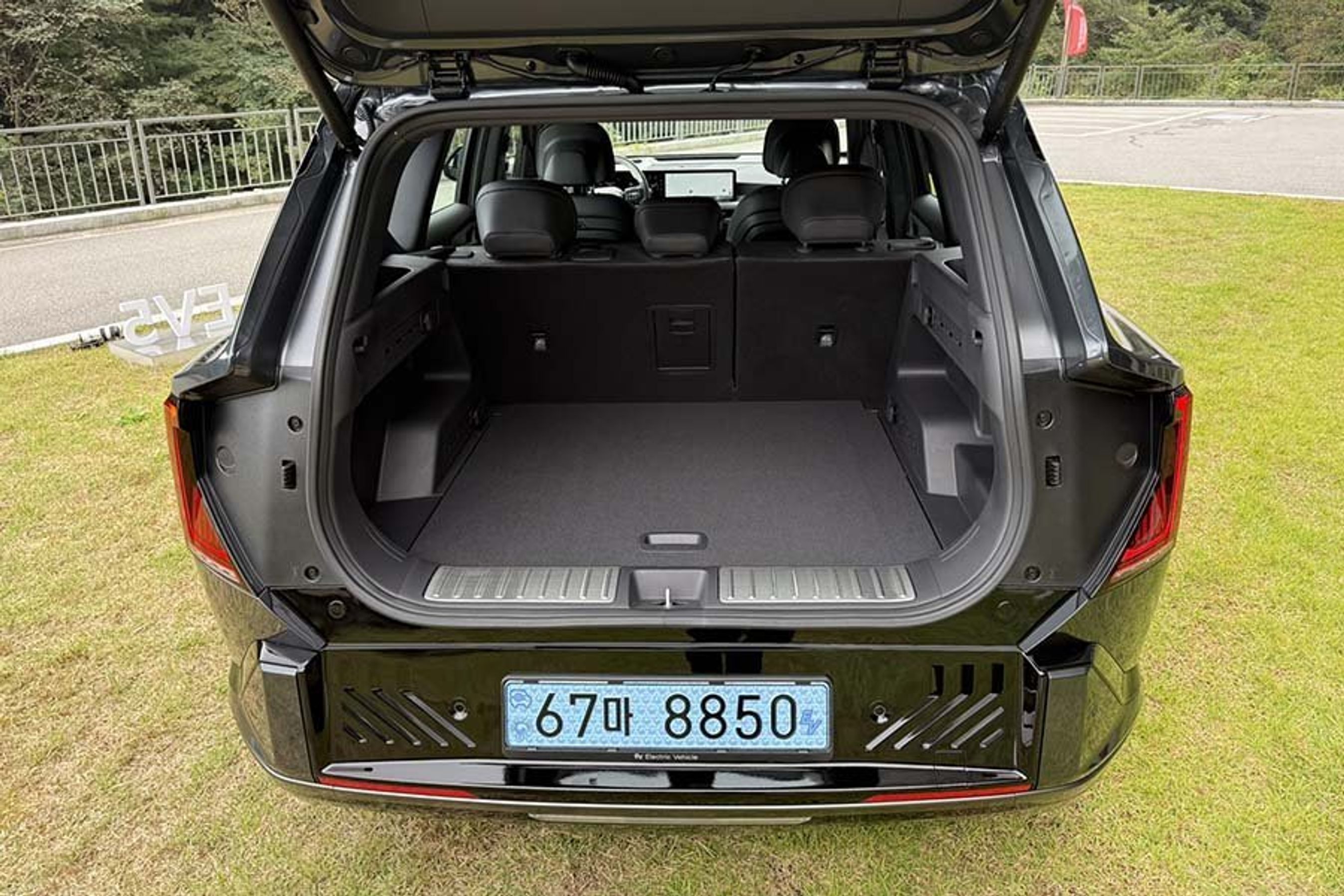 Bagagerum i en Kia EV5