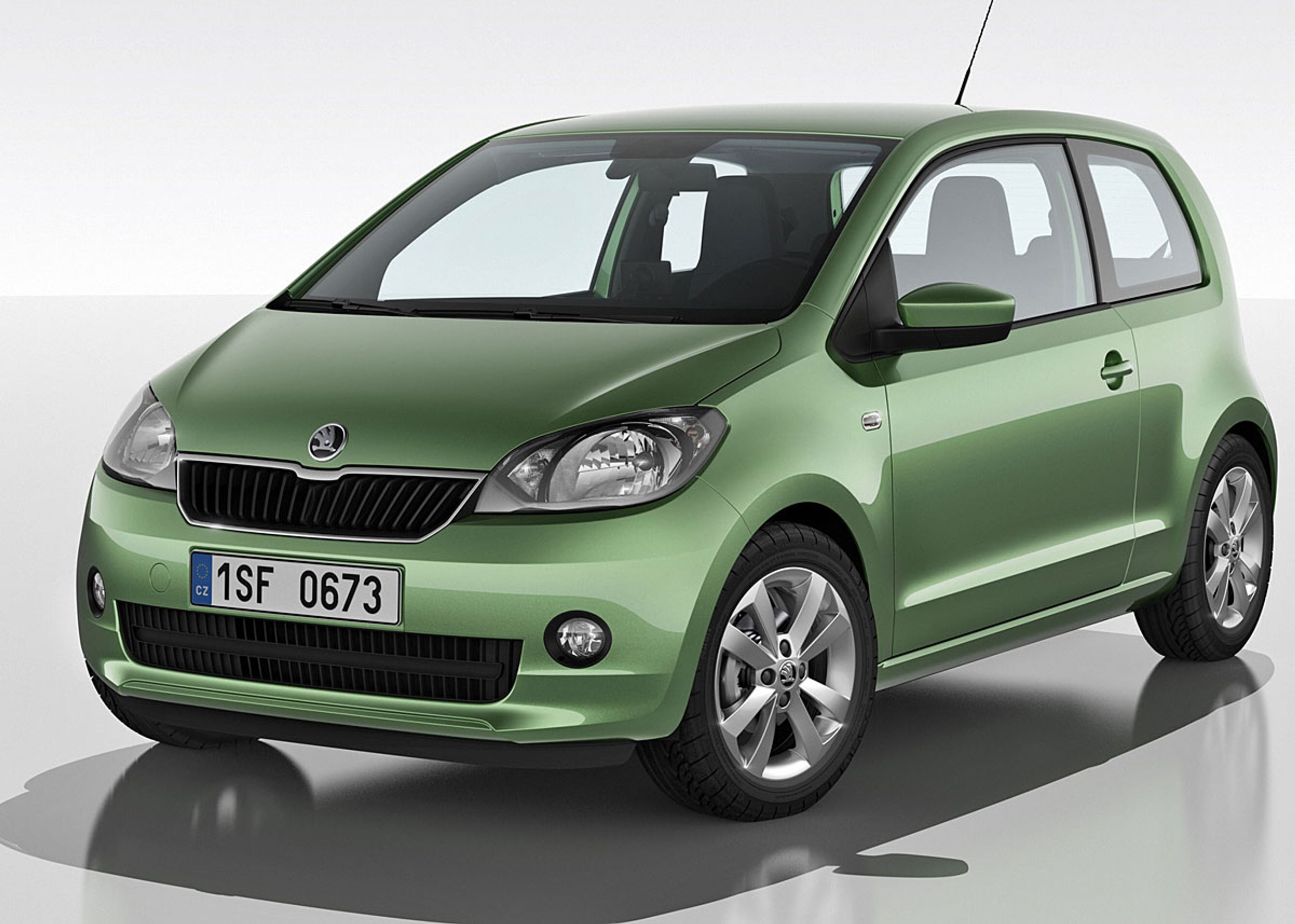 Den tredørs Citigo er helt identisk med den femdørs - bortset fra antallet af døre, forstås.