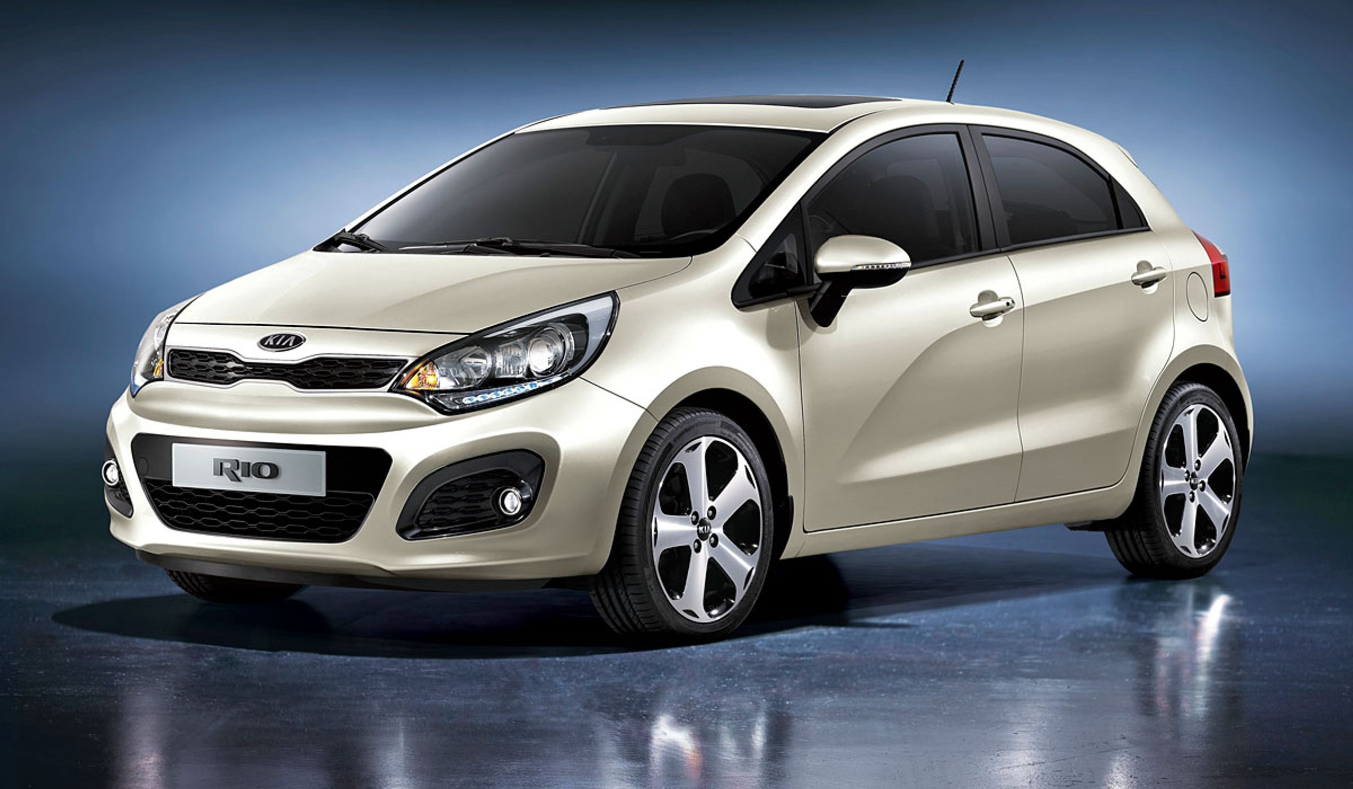 Kia Rio som femdørs.