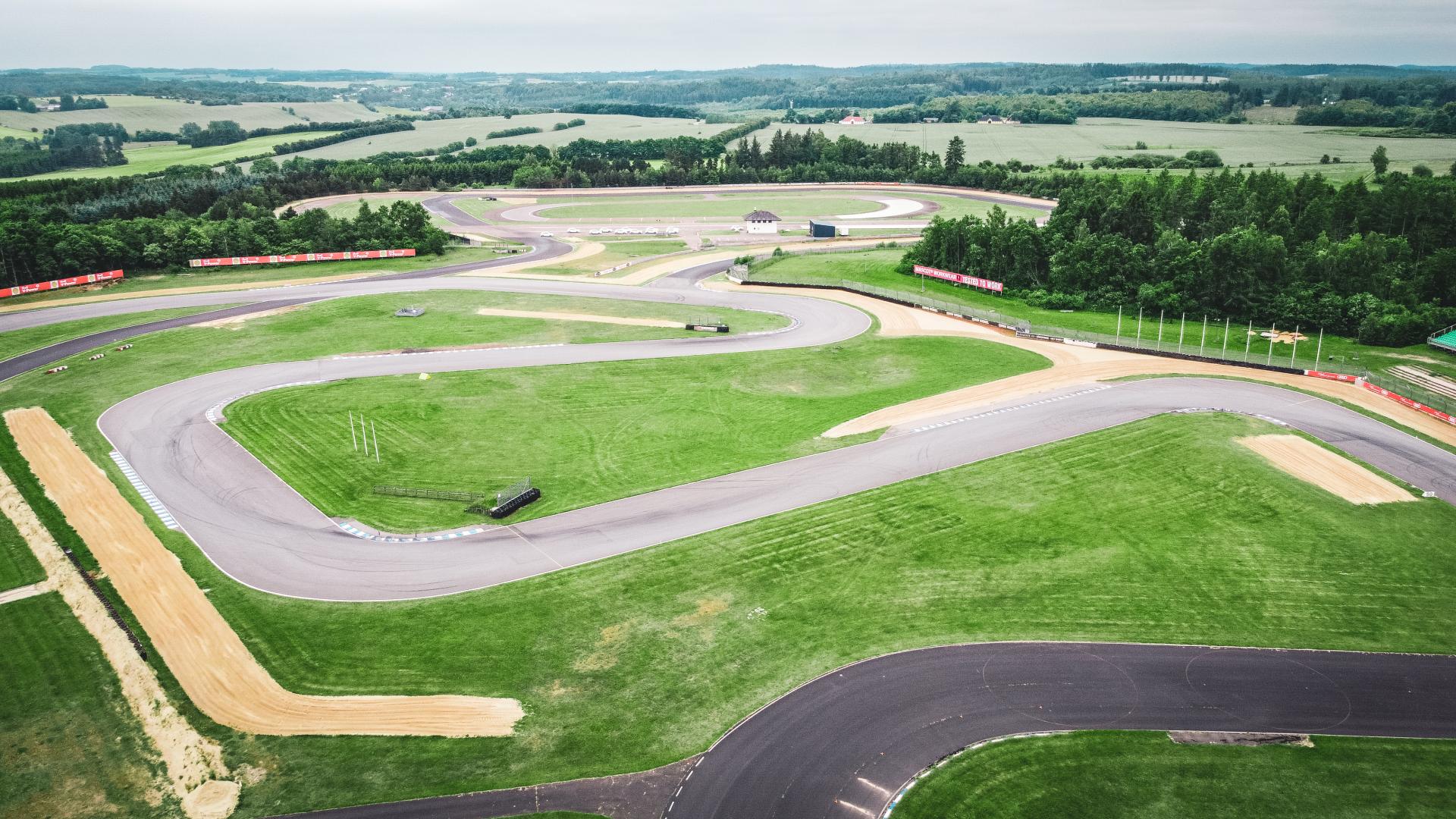 Billede af Jyllingsringen oppefra