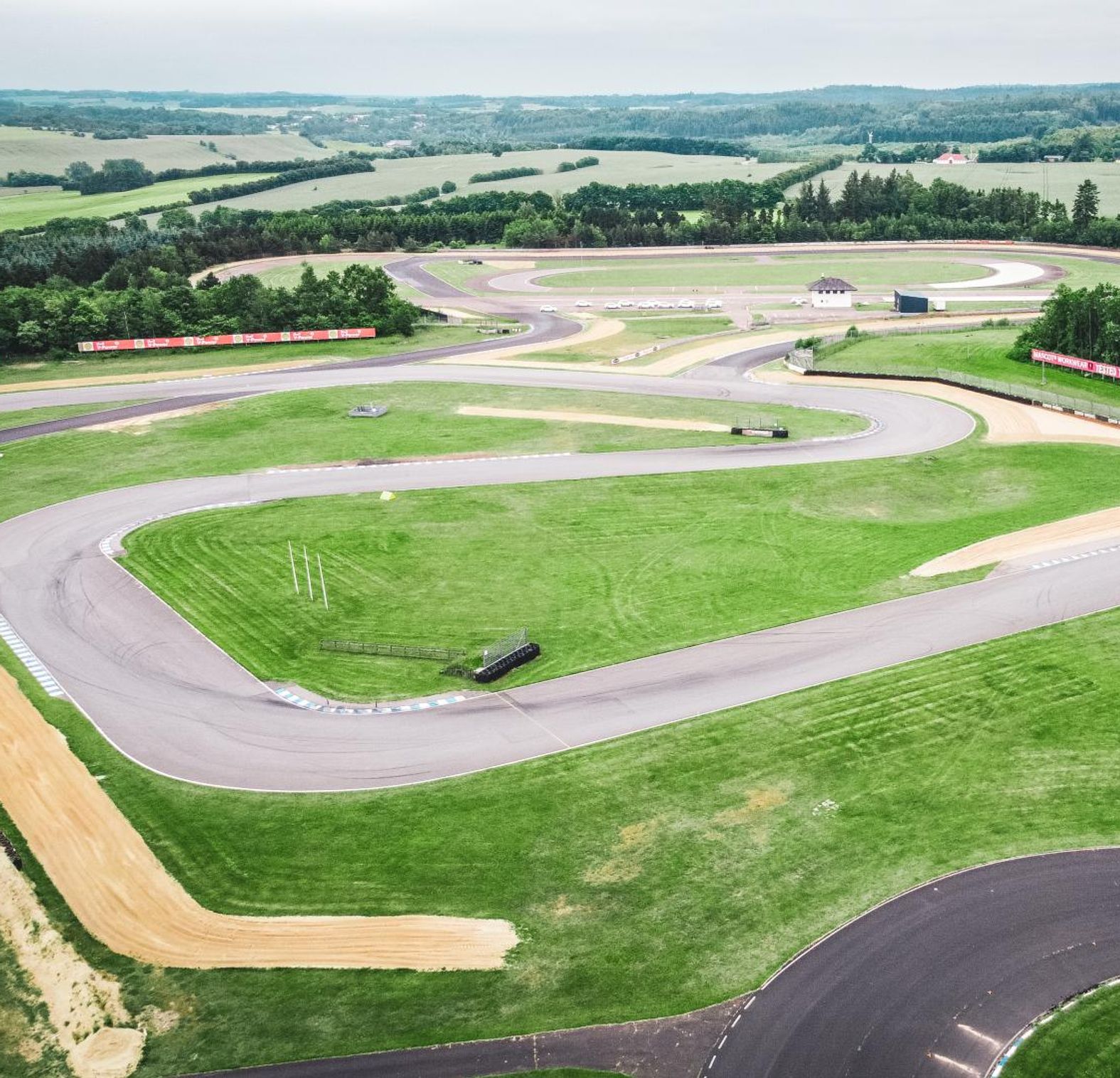 Billede af Jyllingsringen oppefra