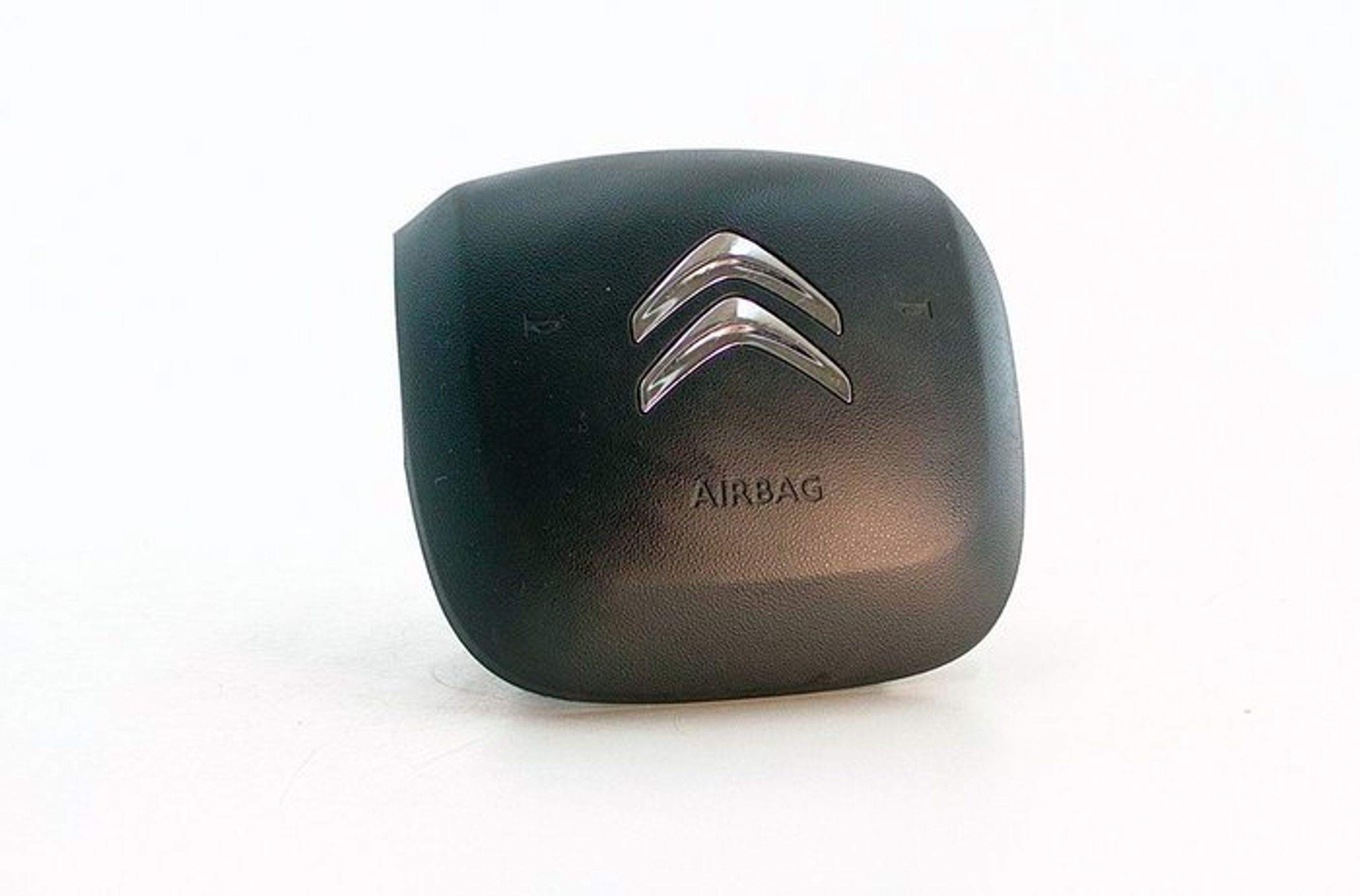 Nærbillede af airbag.