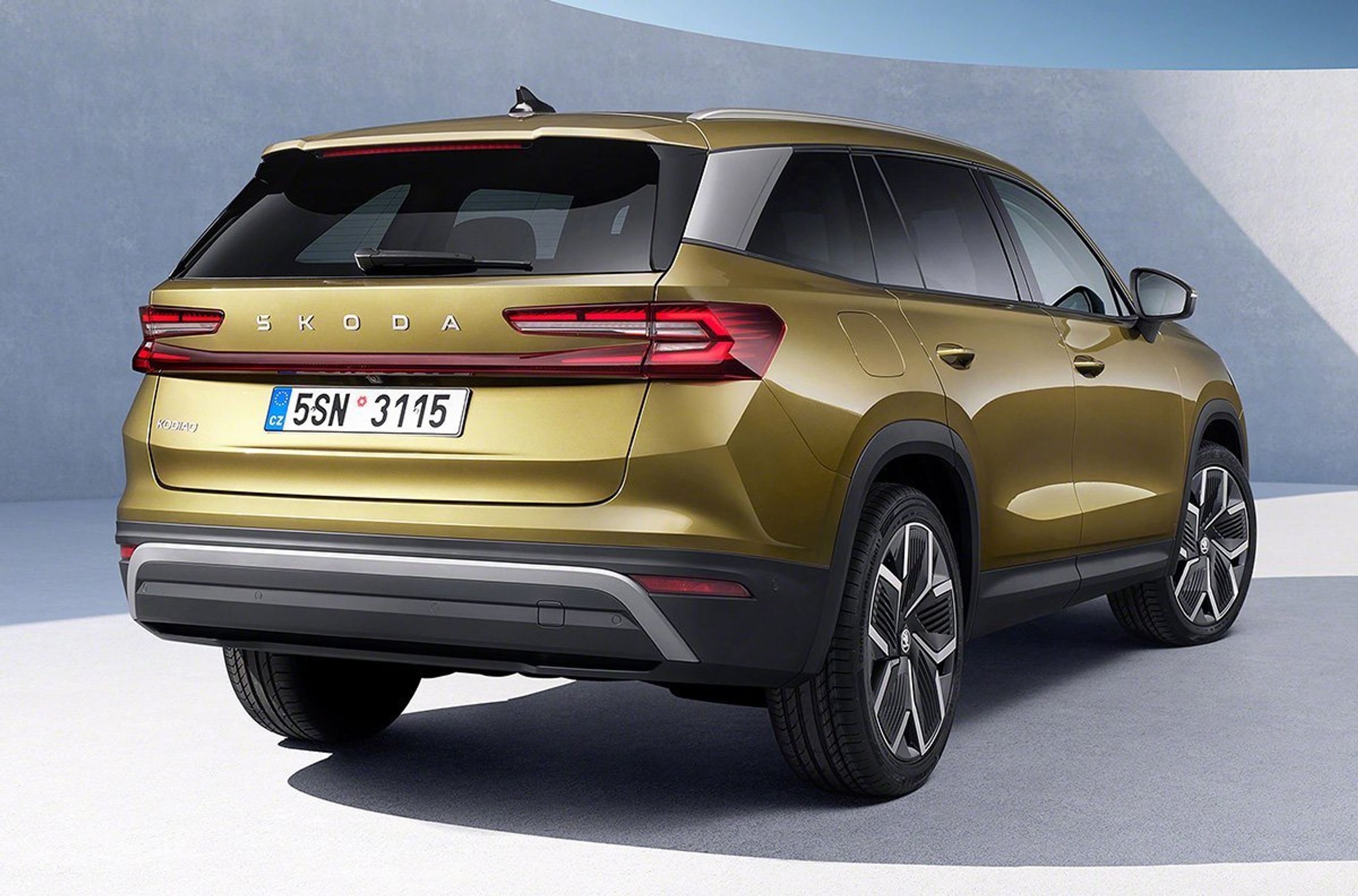 Skoda Kodiaq bagfra.