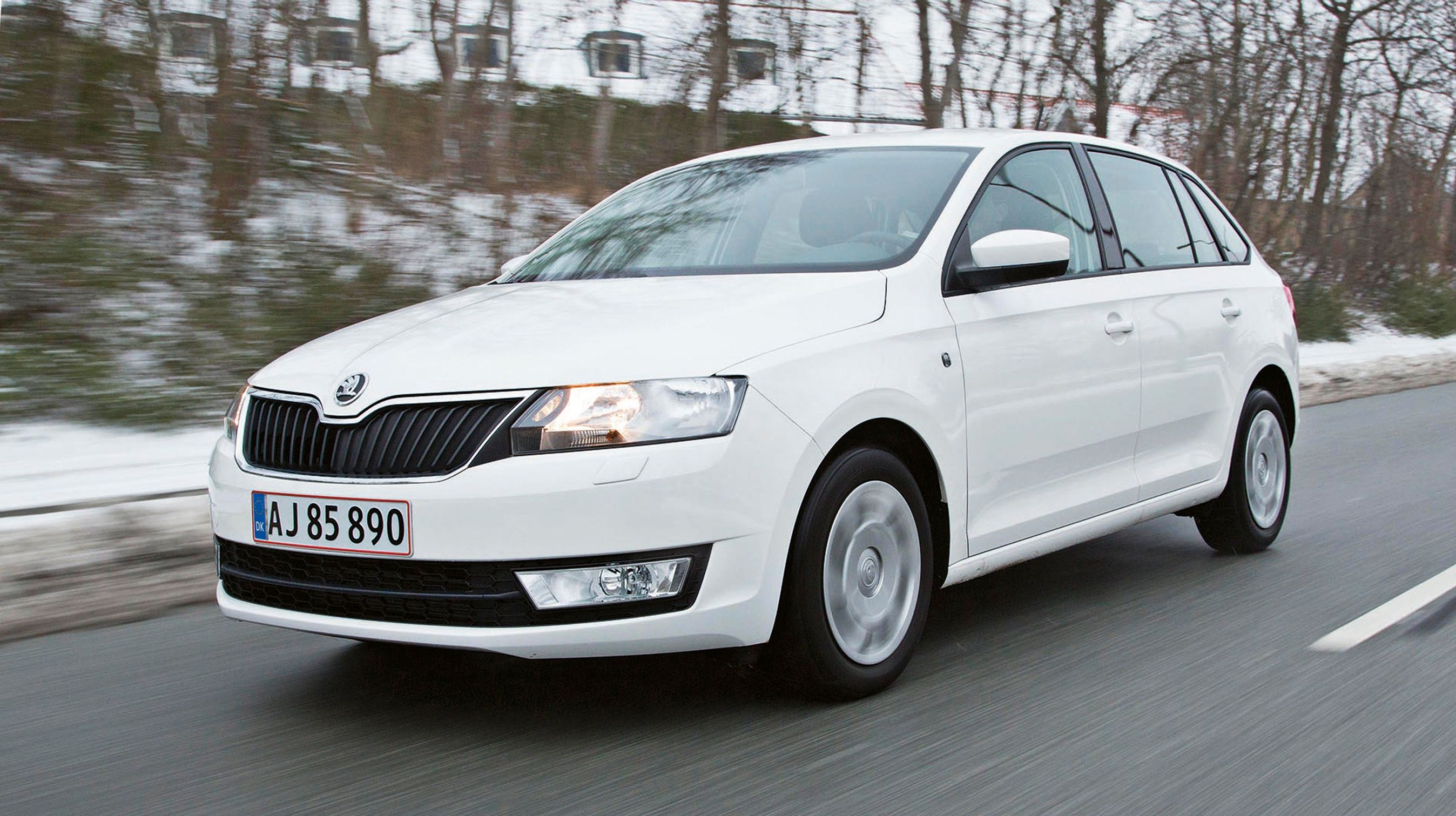 Skoda Rapid Spaceback er en flot stationcarlignende variant af den mere traditionelle Rapid hatchback. Merprisen for Spaceback er 13.000 kr.