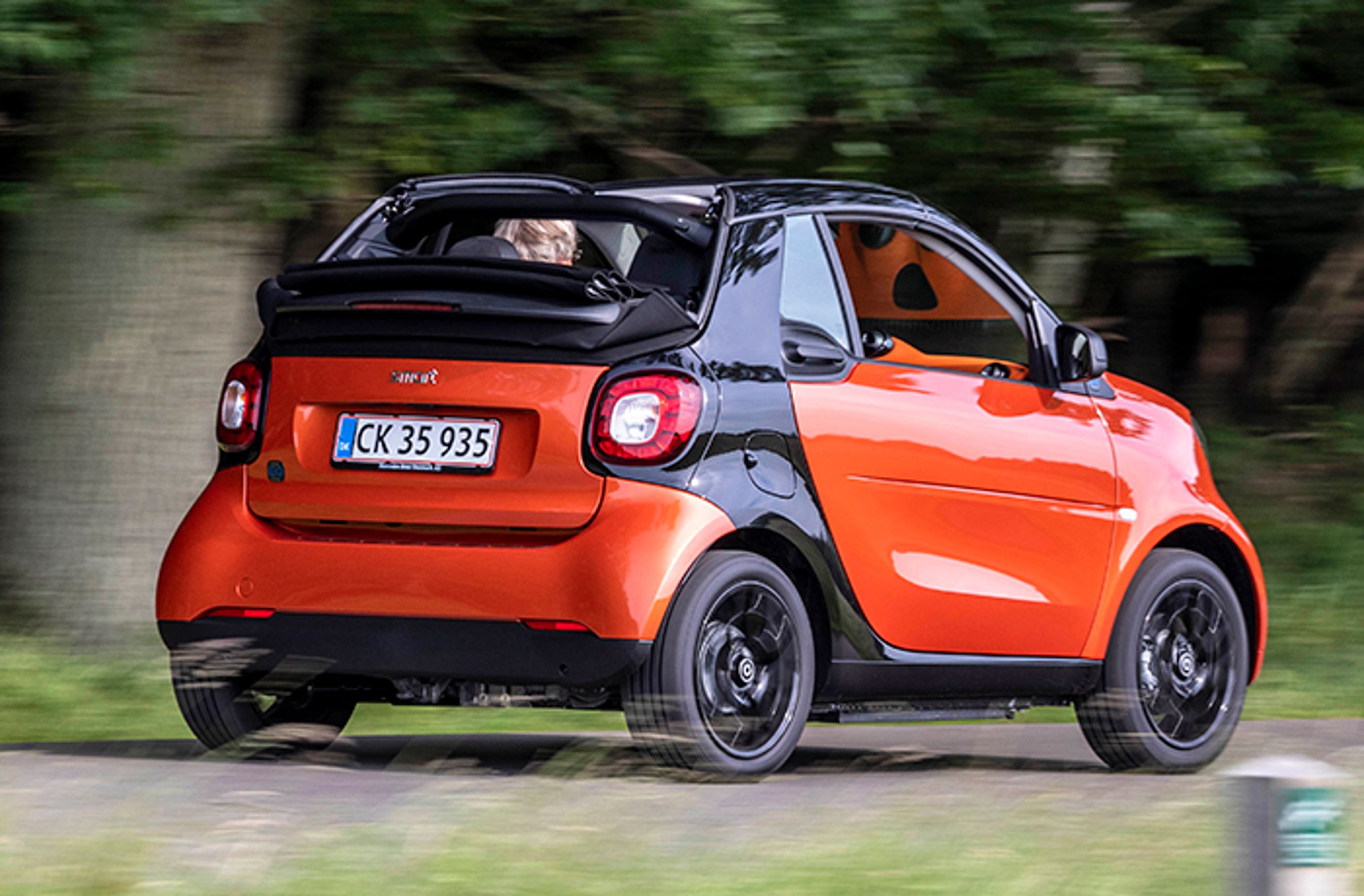 Smart fortwo bagfra
