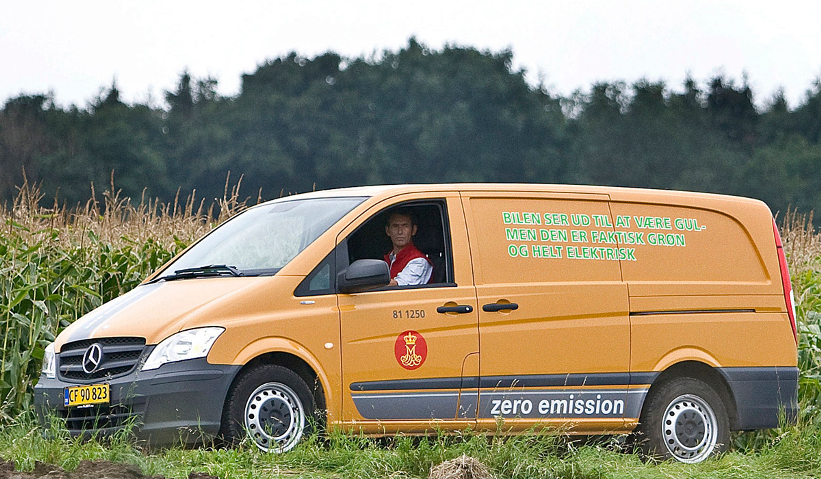 Mercedes-Benz Vito E-Cell er en mellemstor kassebil. Den har været testet gennem længere tid på Bornholm.