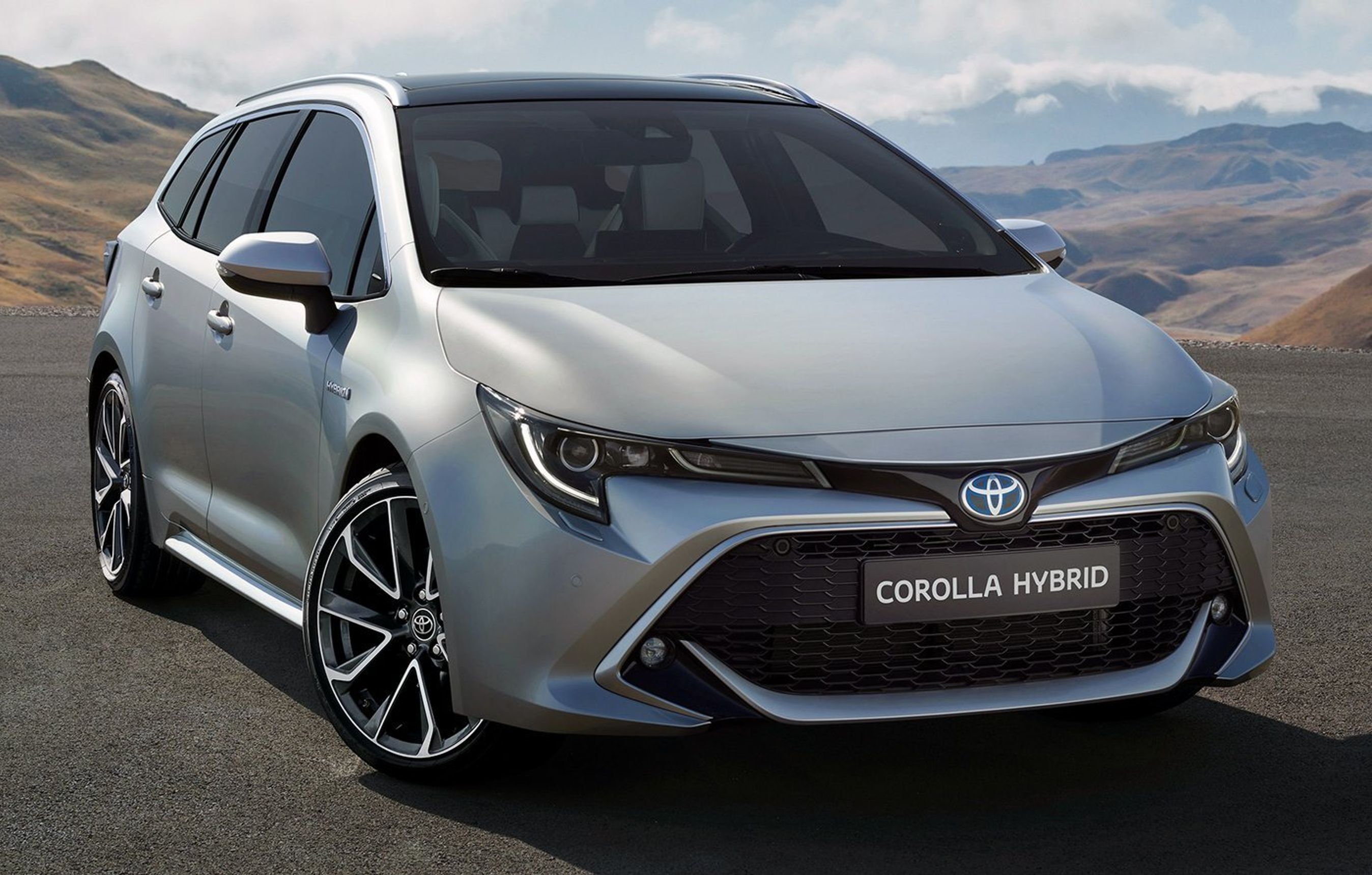 Corolla stationcar forfra.