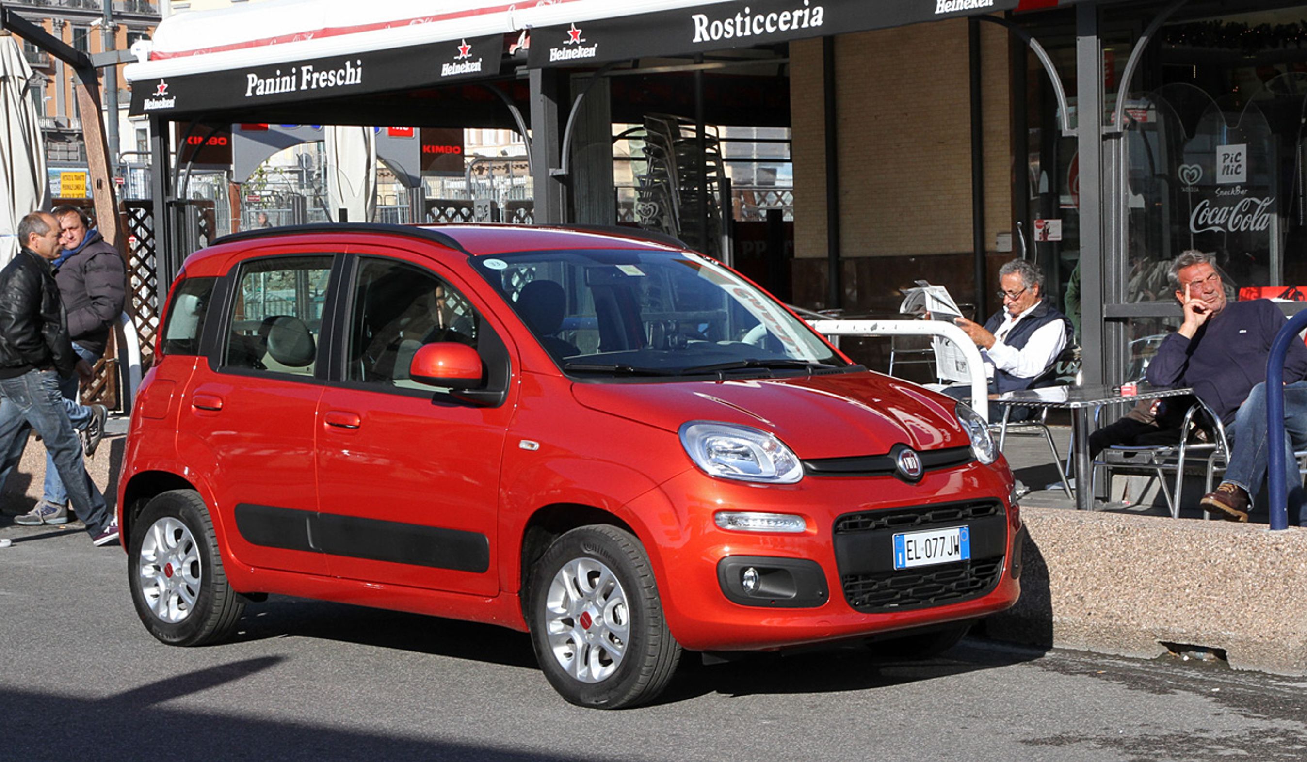 Fiat Panda kommer som ventet til at koste godt og vel 100.000 kr. i billigste udgave.