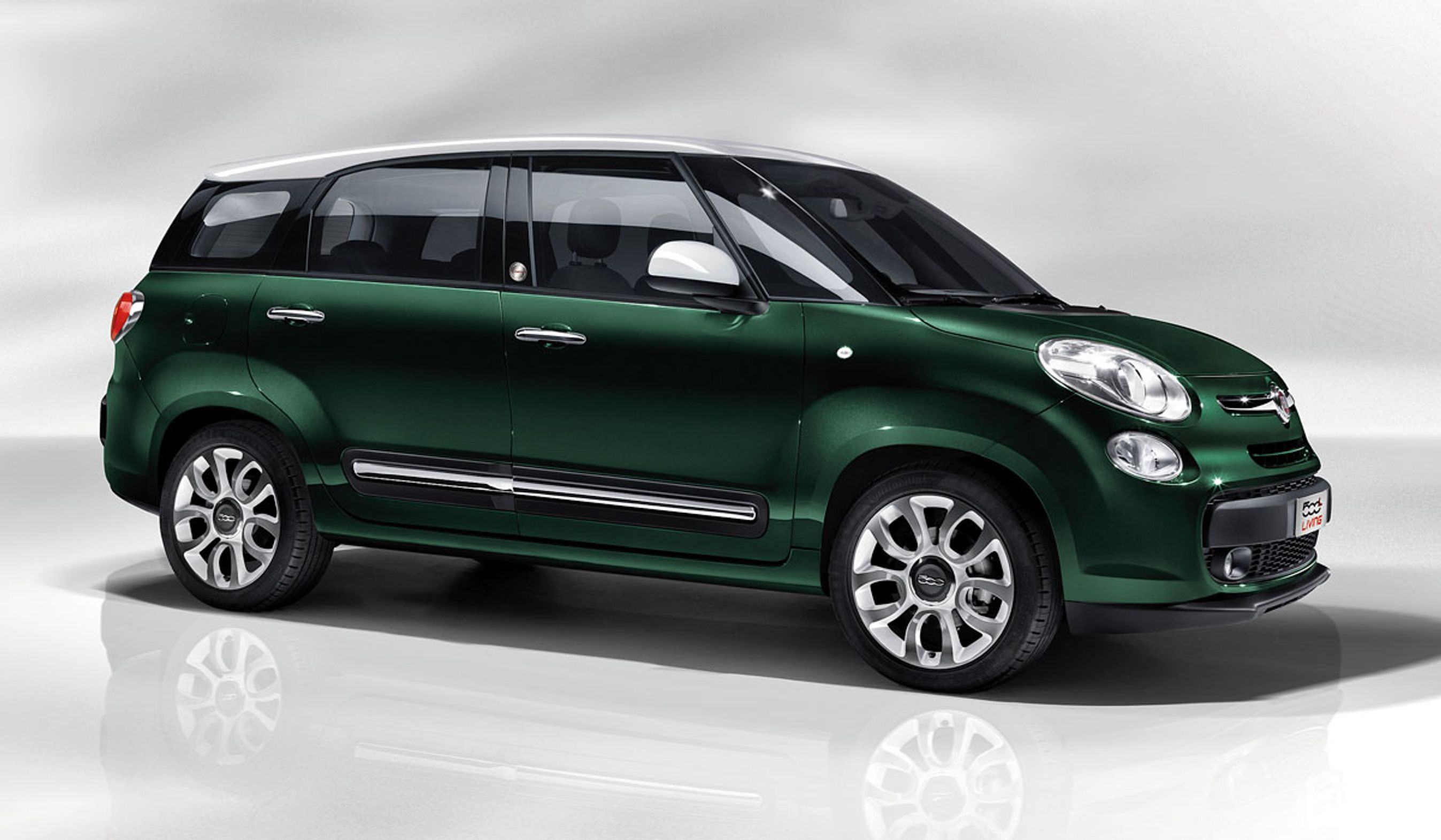 Fiat 500L Living er kun 4,35 meter lang.