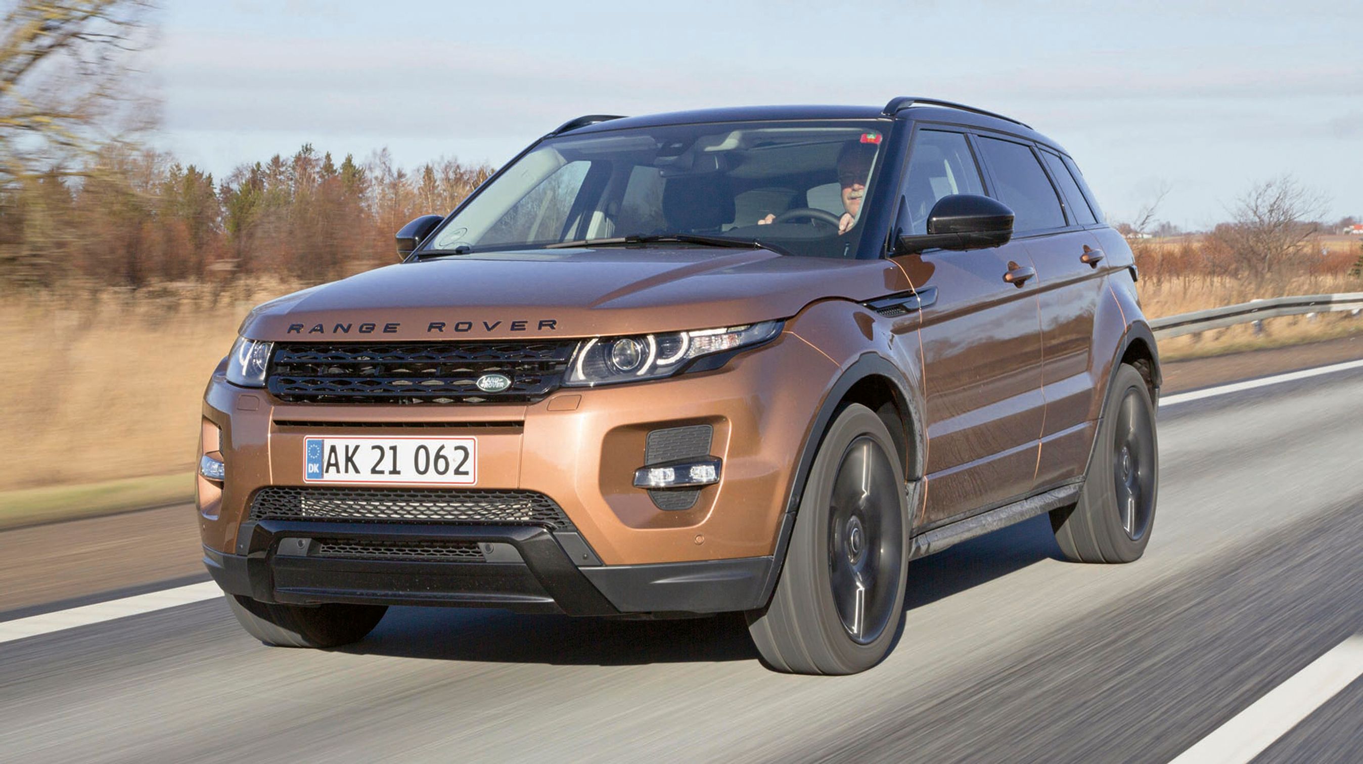 Range Rover Evoque forfra