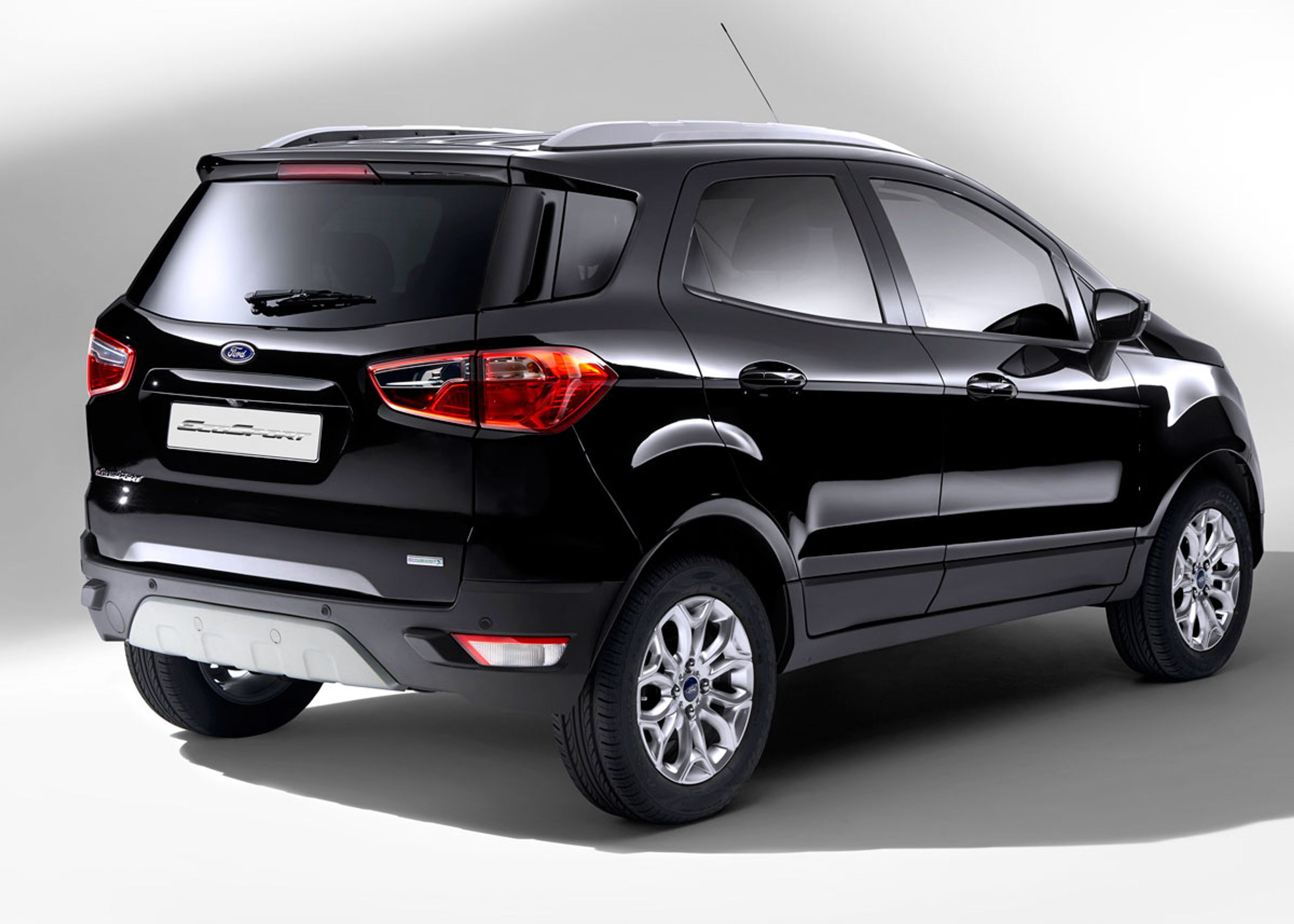 Ecosport fås nu af hensyn til europæerne i denne mere "civile" udgave uden udvendigt reservehjul.