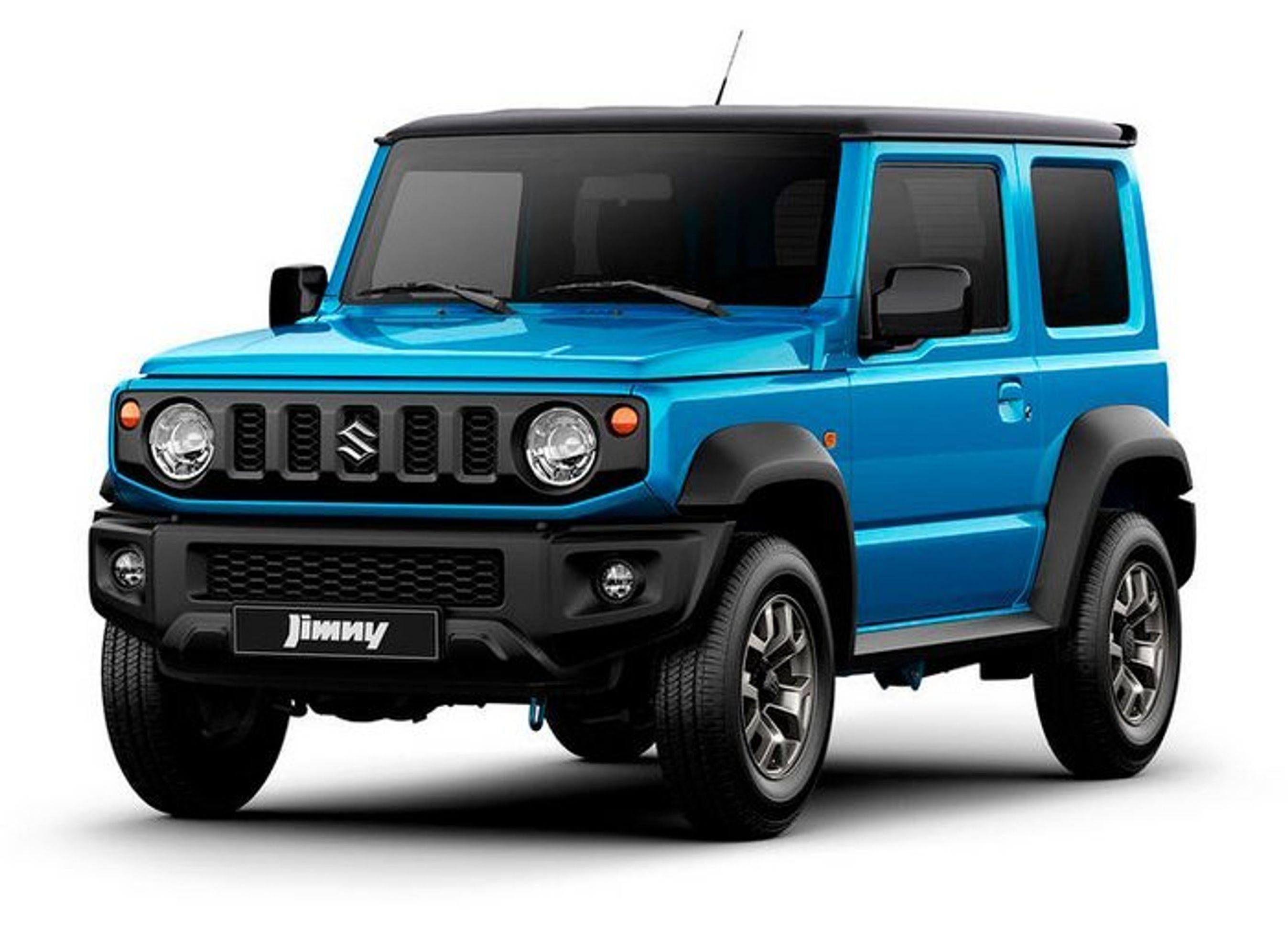Jimny forfra.