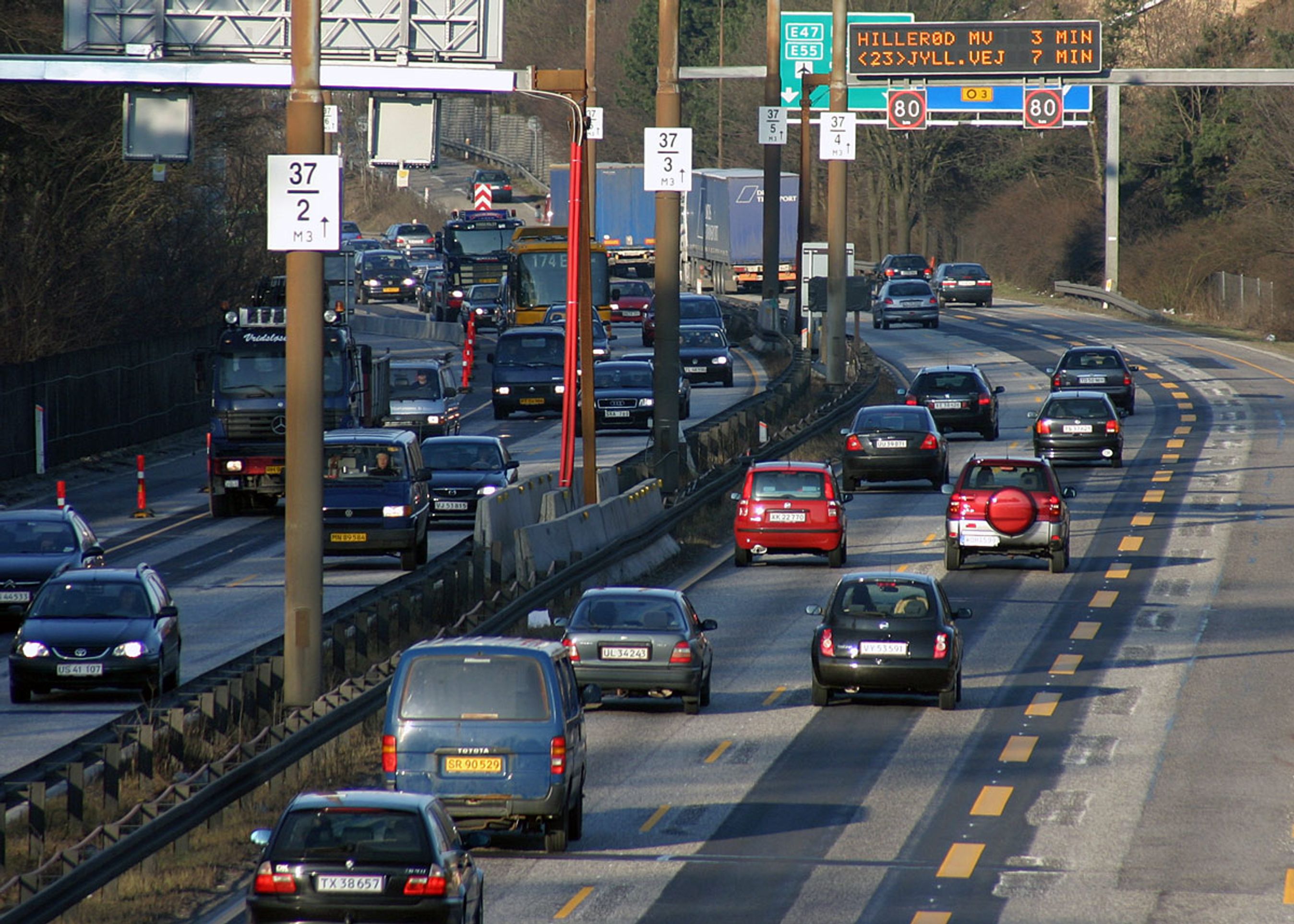 Morgenmyldretid i 2005 da udvidelsen lige var gået i gang.